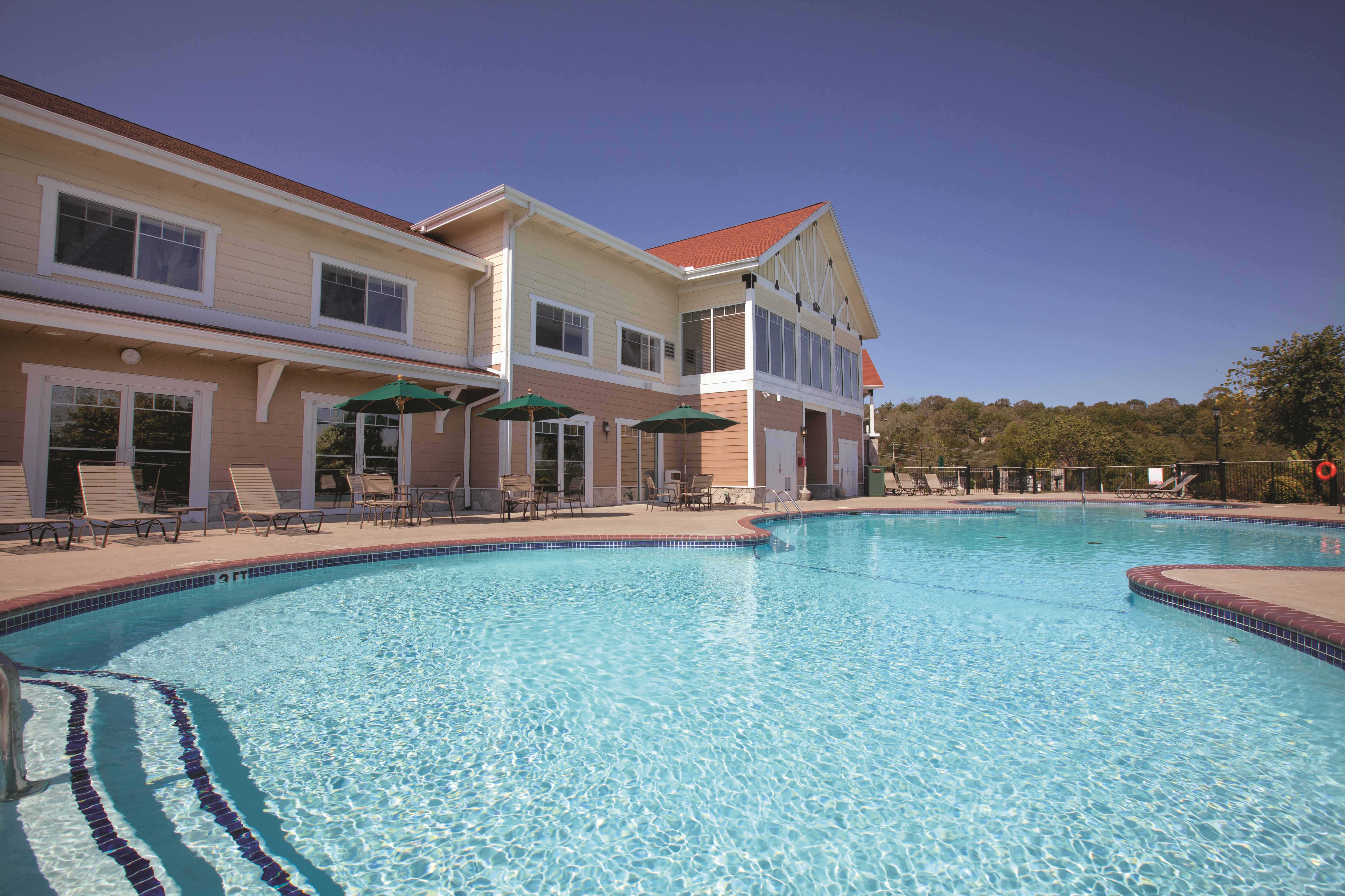 Pool at the Club Wyndham Mountain Vista in Branson, Missouri
