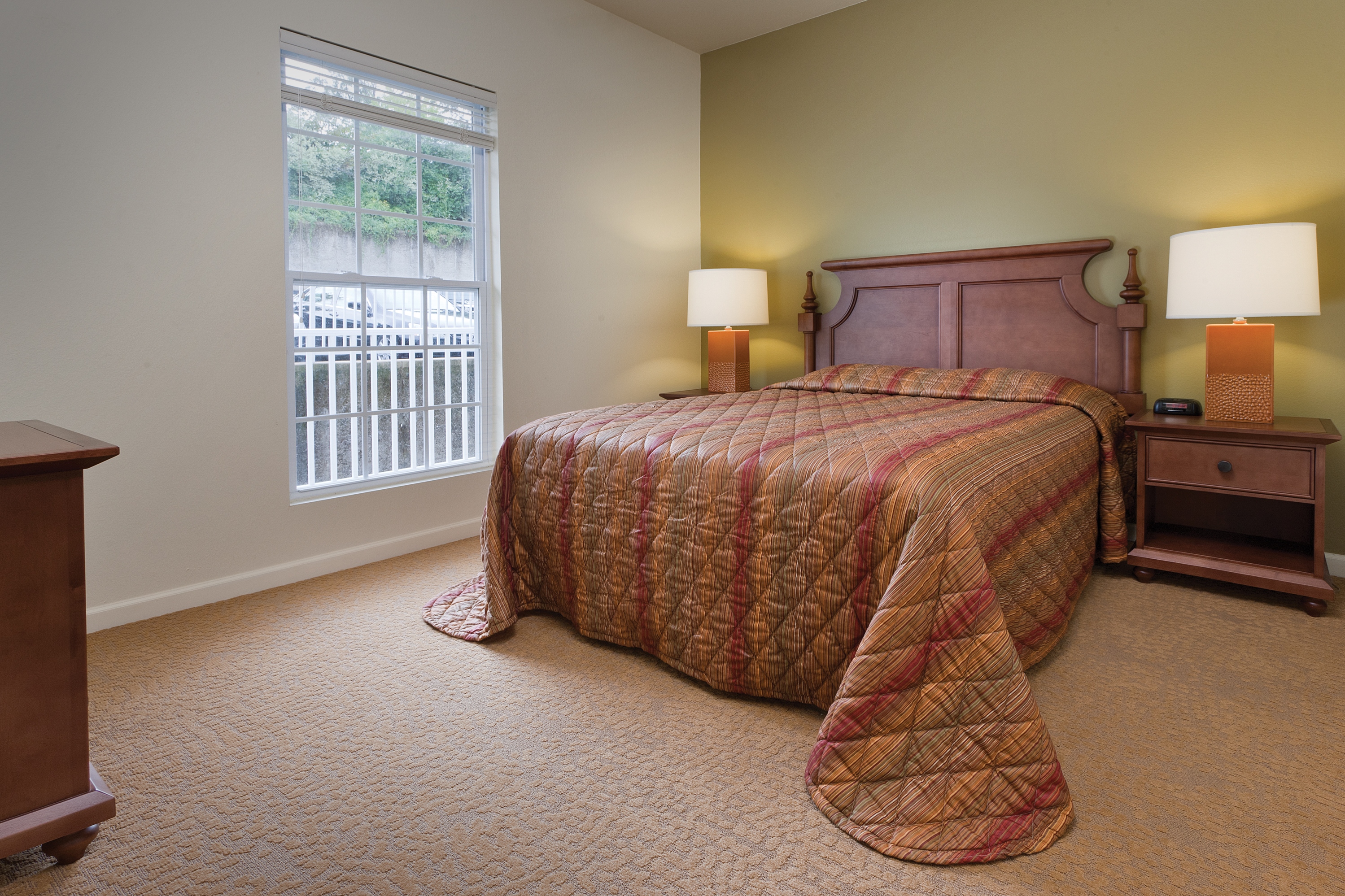 Guest room at the WorldMark Lake of the Ozarks in Osage Beach, Missouri