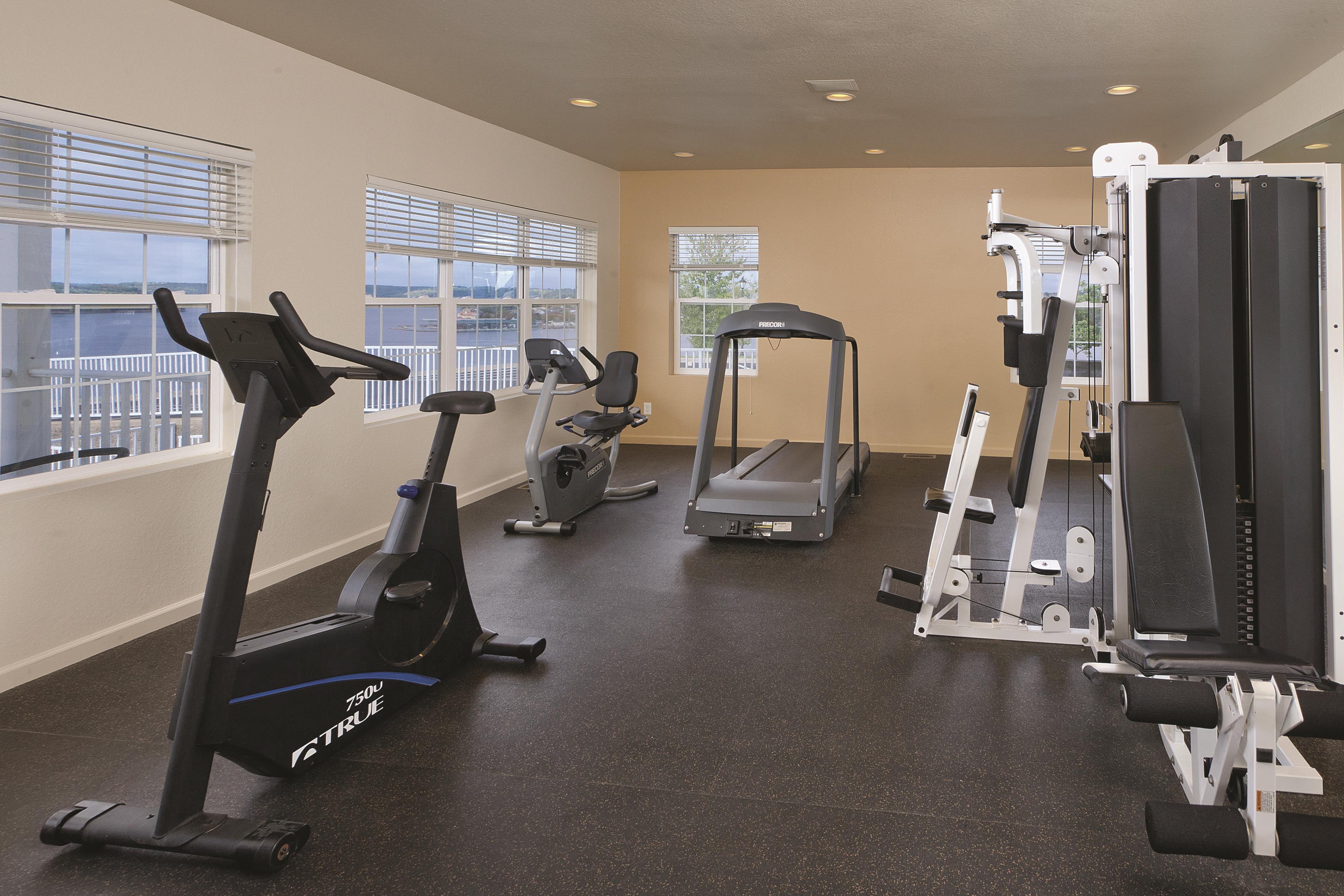 Fitness room at WorldMark Lake of the Ozarks in Osage Beach, Missouri