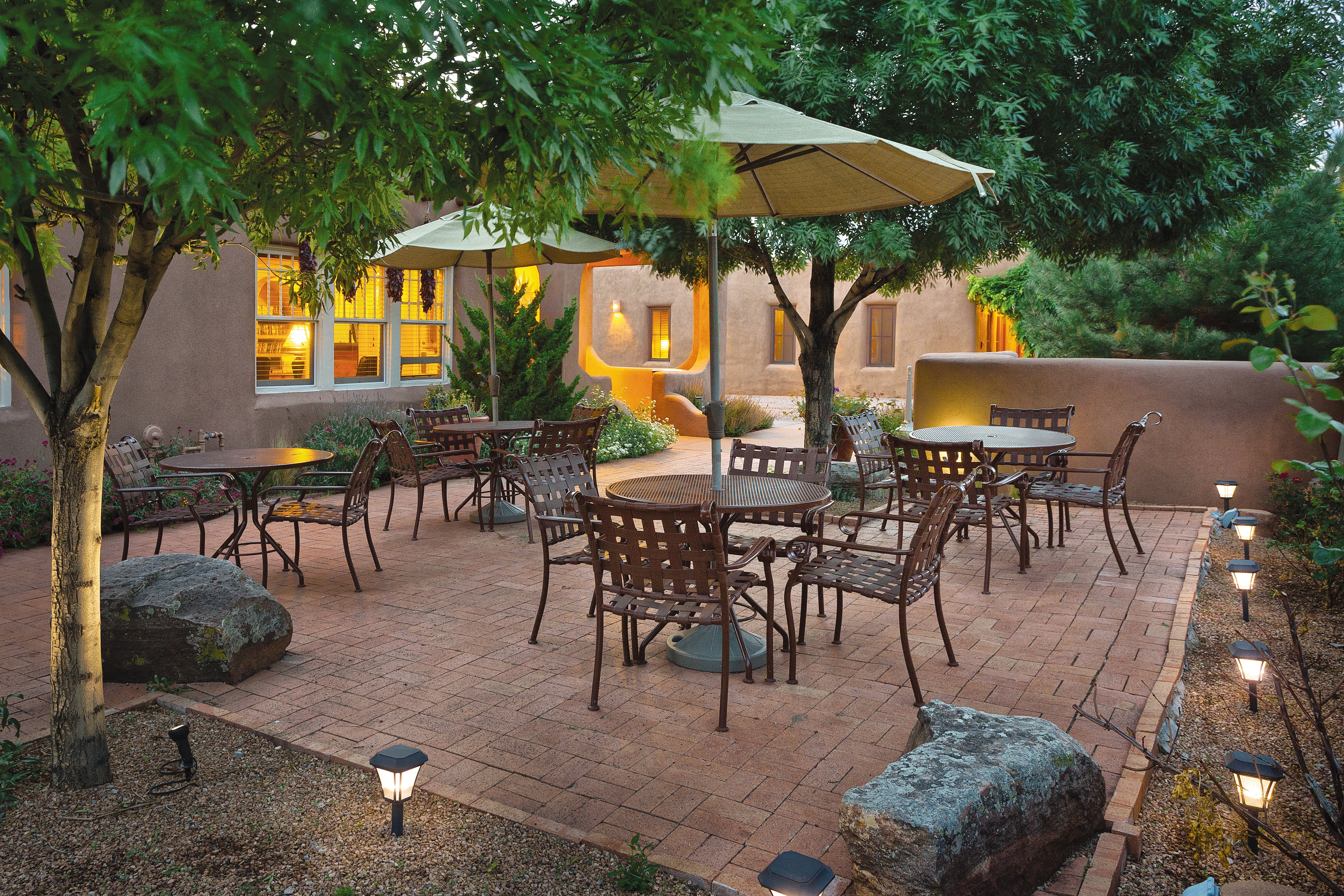 Courtyard at WorldMark Santa Fe in Santa Fe, New Mexico