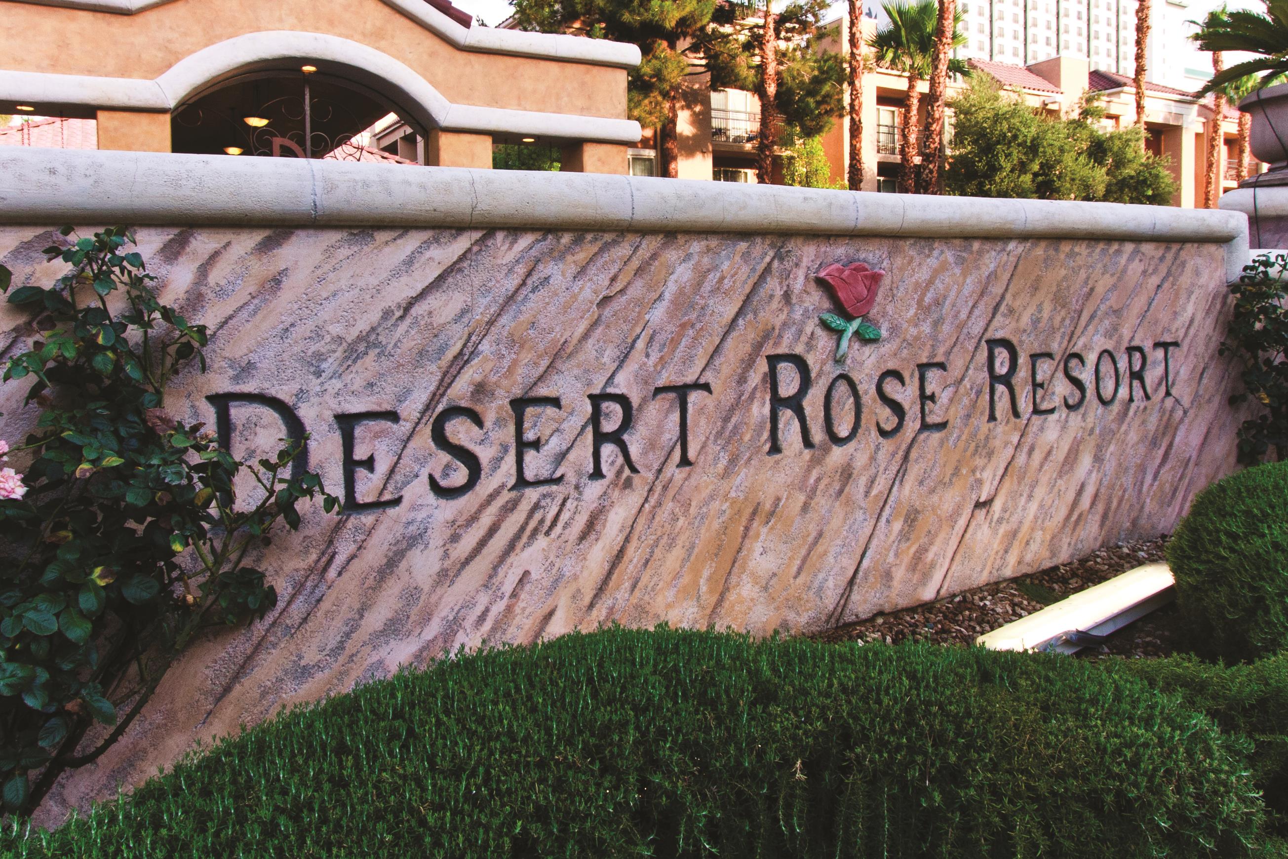 Front Exterior Image of Club Wyndham Desert Rose Resort hotel in Las Vegas, Nevada