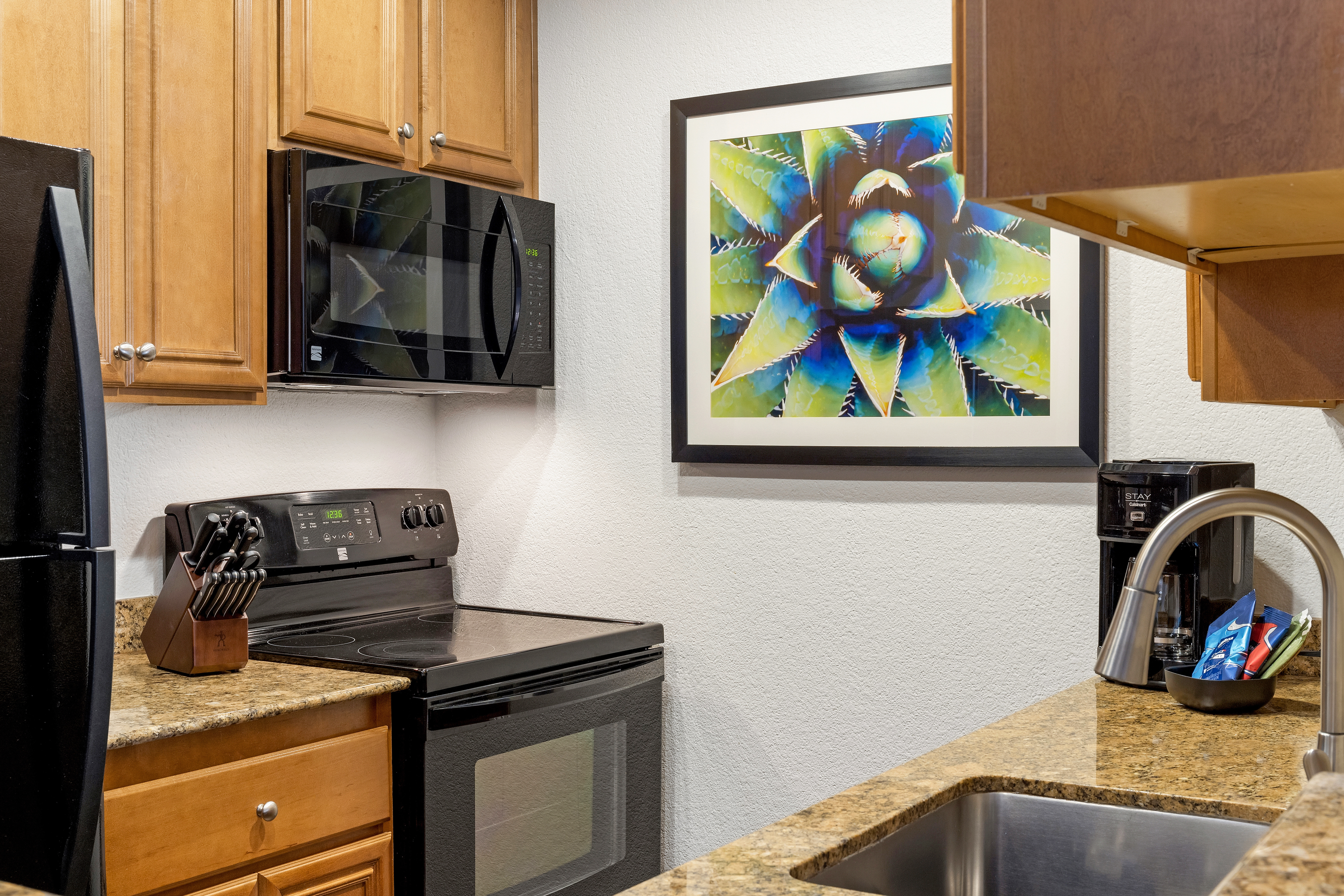 Guest room at the Club Wyndham Desert Rose Resort in Las Vegas, Nevada