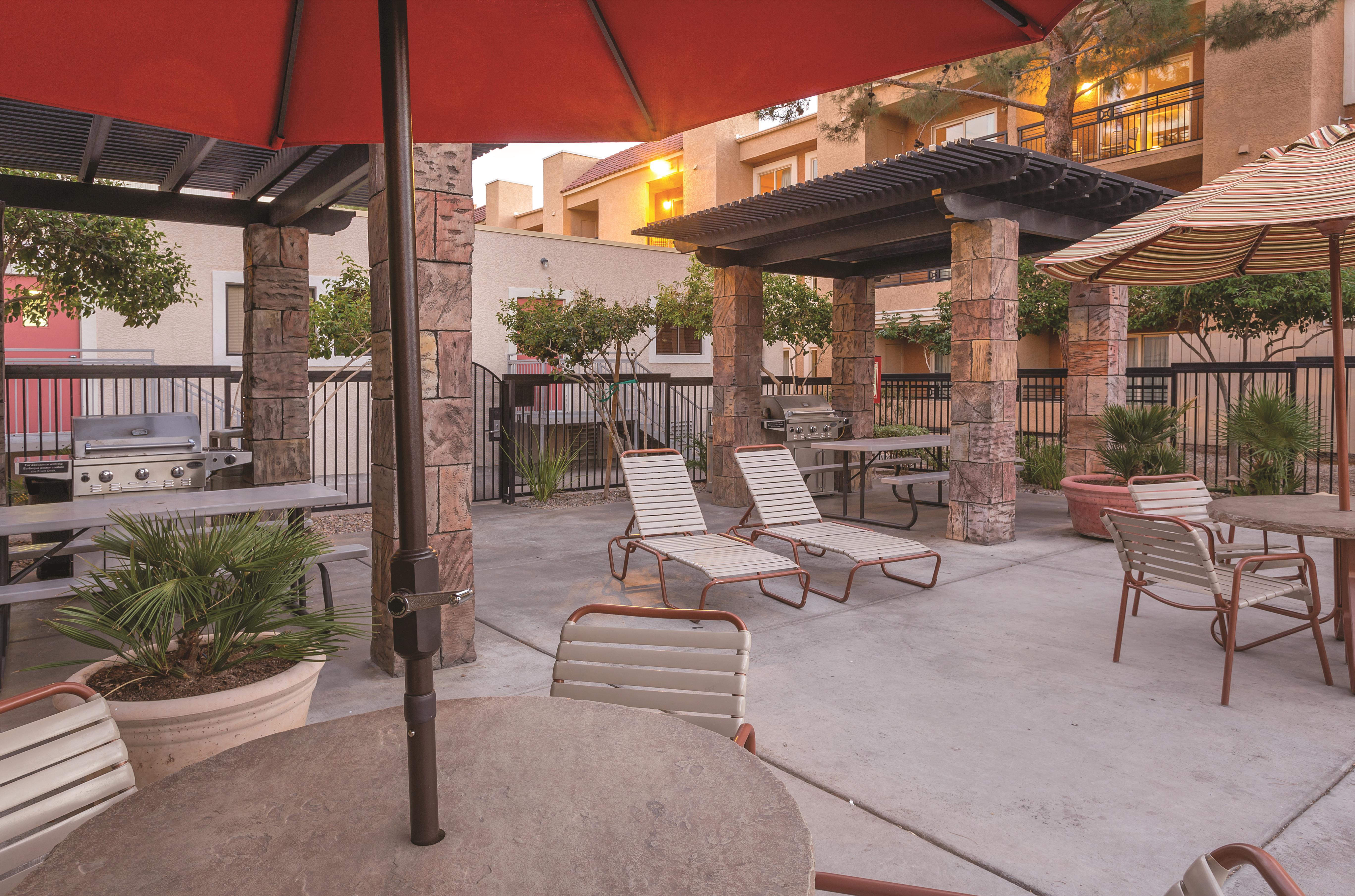 BBQ grill at Club Wyndham Desert Rose Resort in Las Vegas, Nevada