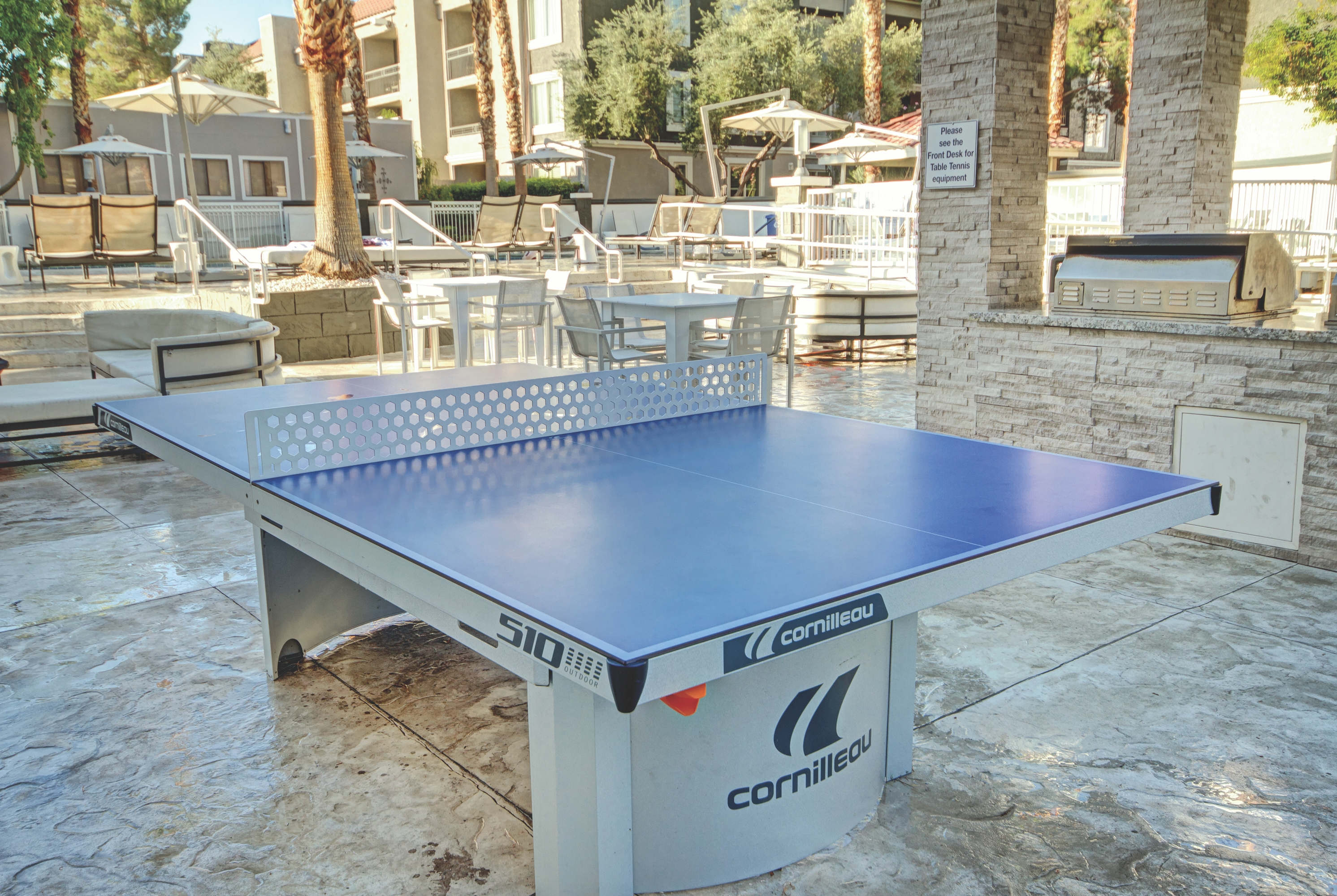 Recreational facility at Club Wyndham Desert Rose Resort in Las Vegas, Nevada