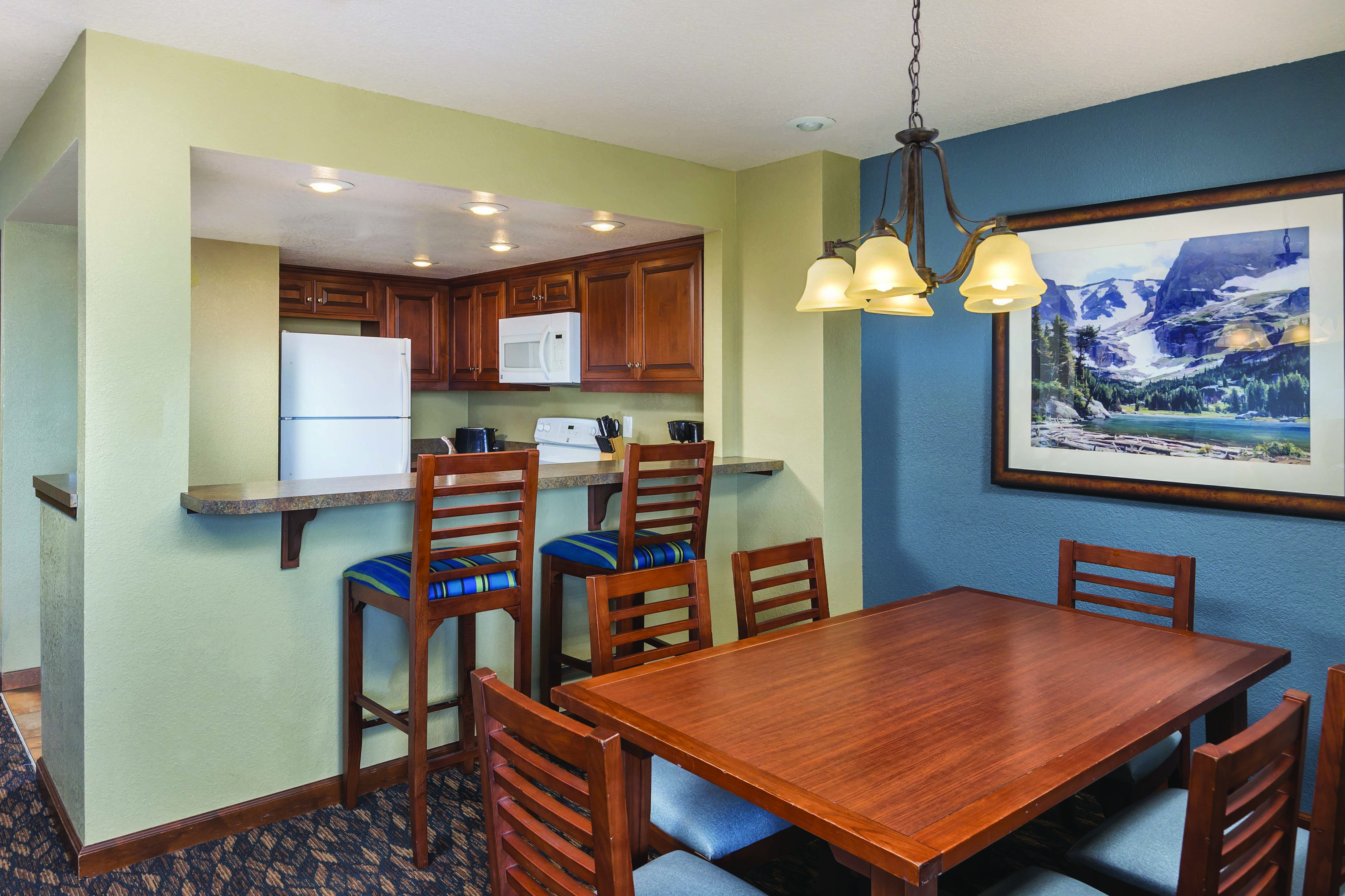 Guest room at the WorldMark Lake Tahoe in Stateline, Nevada