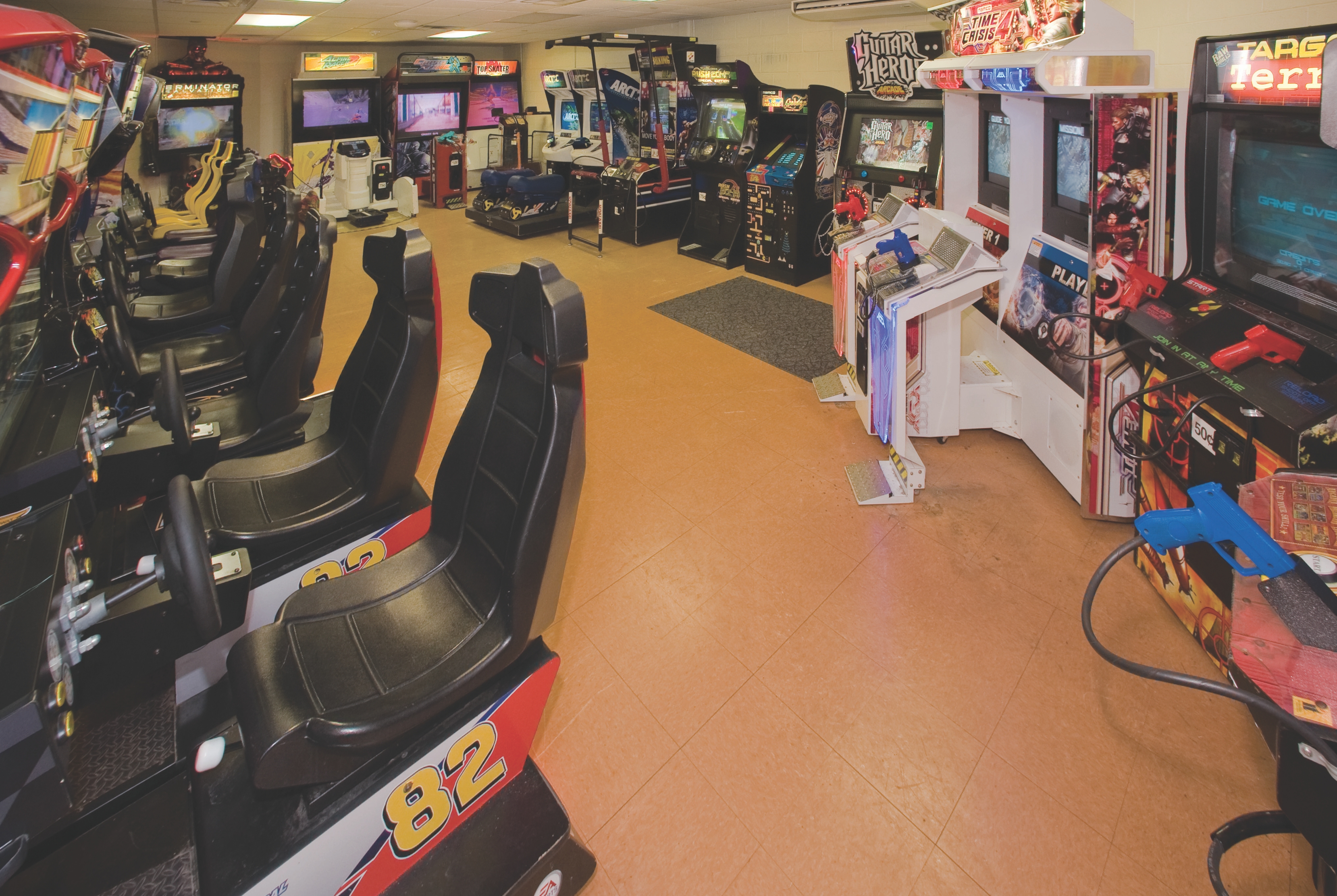 Game room at Club Wyndham Shawnee Village in East Stroudsburg, Pennsylvania