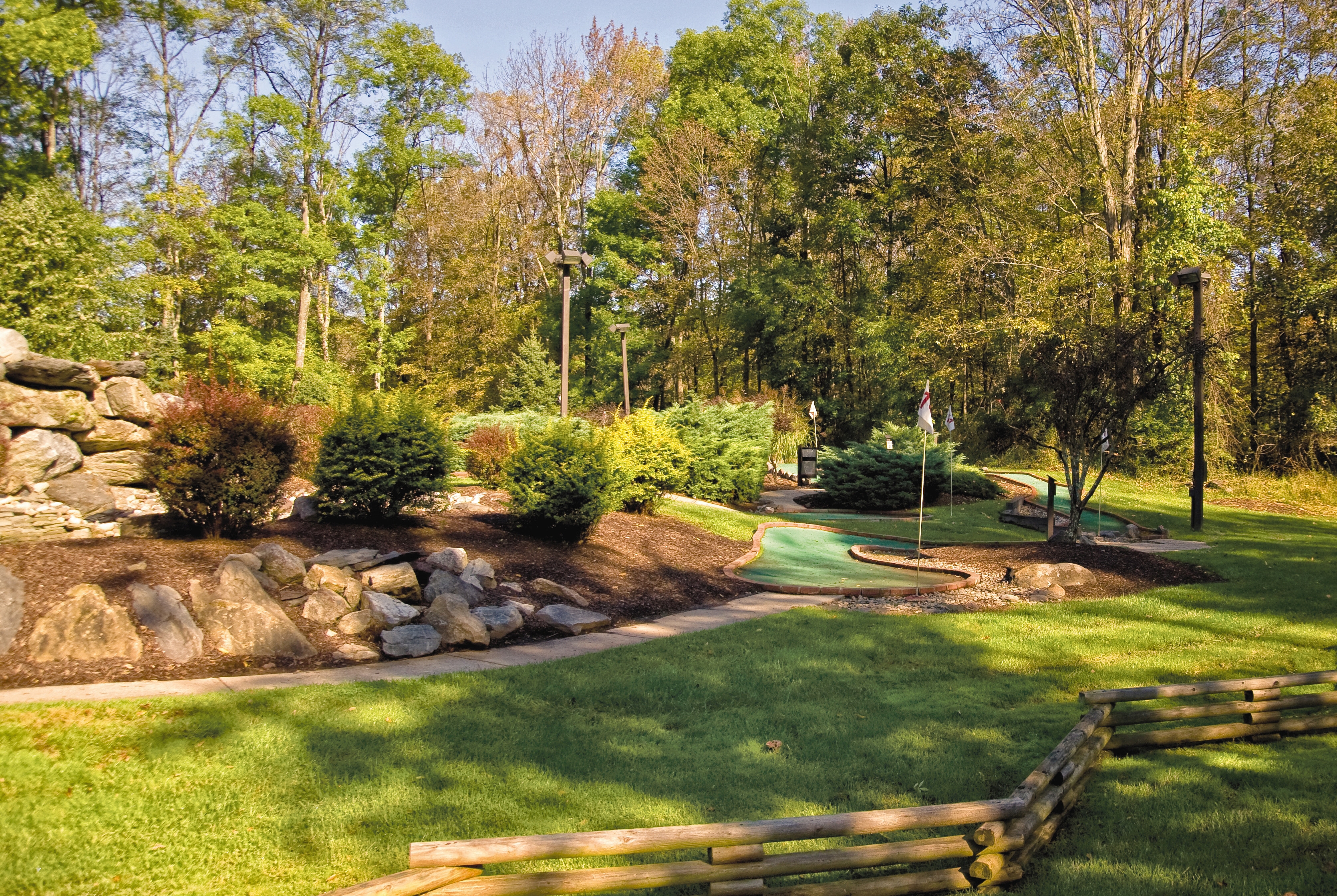 Miniature Golf at Club Wyndham Shawnee Village in East Stroudsburg, Pennsylvania