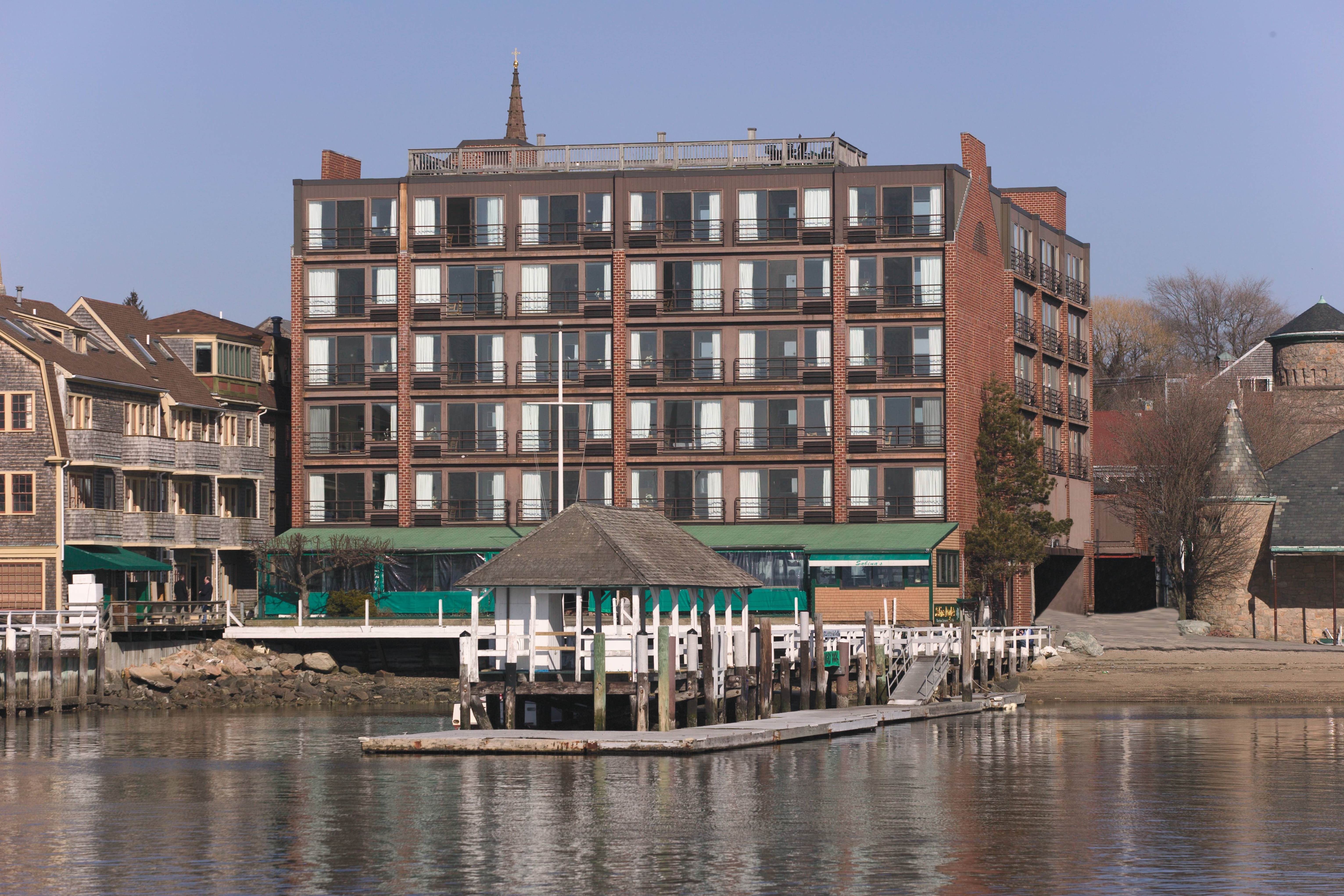 Exterior of Club Wyndham Inn on the Harbor hotel in Newport, Rhode Island