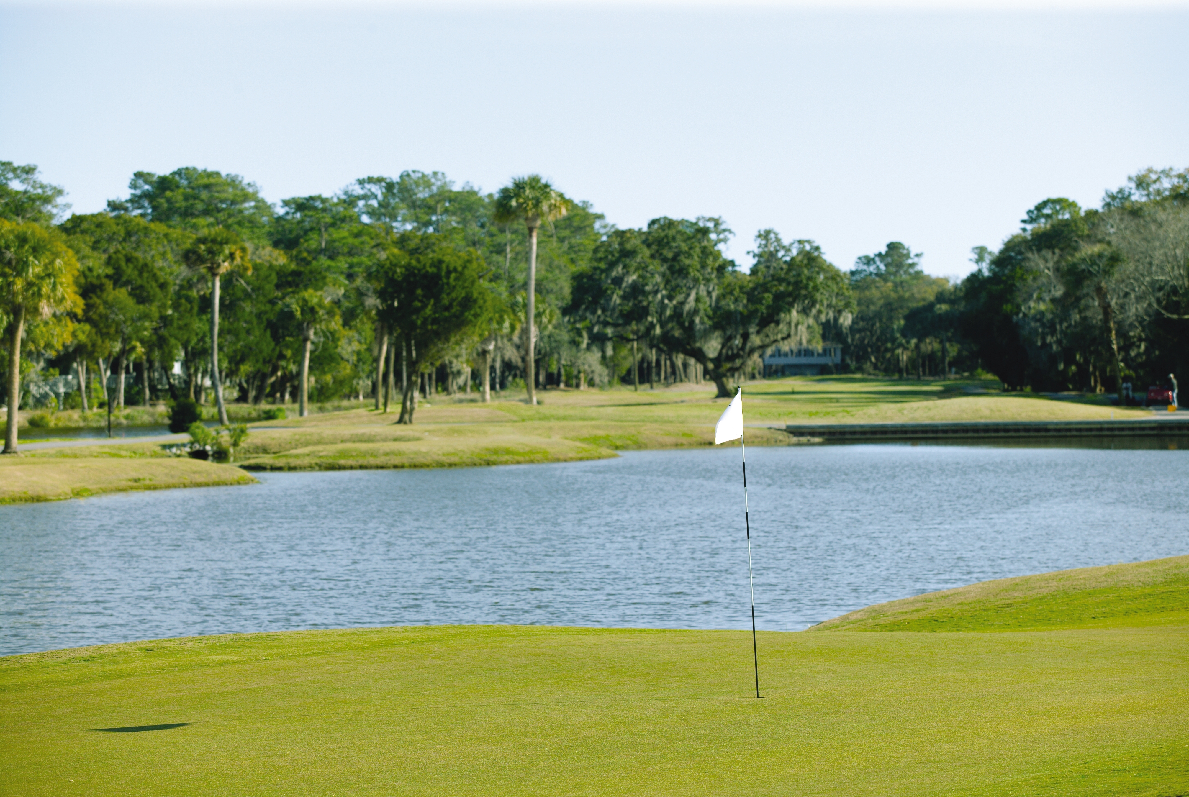 Golf course at Club Wyndham Ocean Ridge in Edisto Island, South Carolina