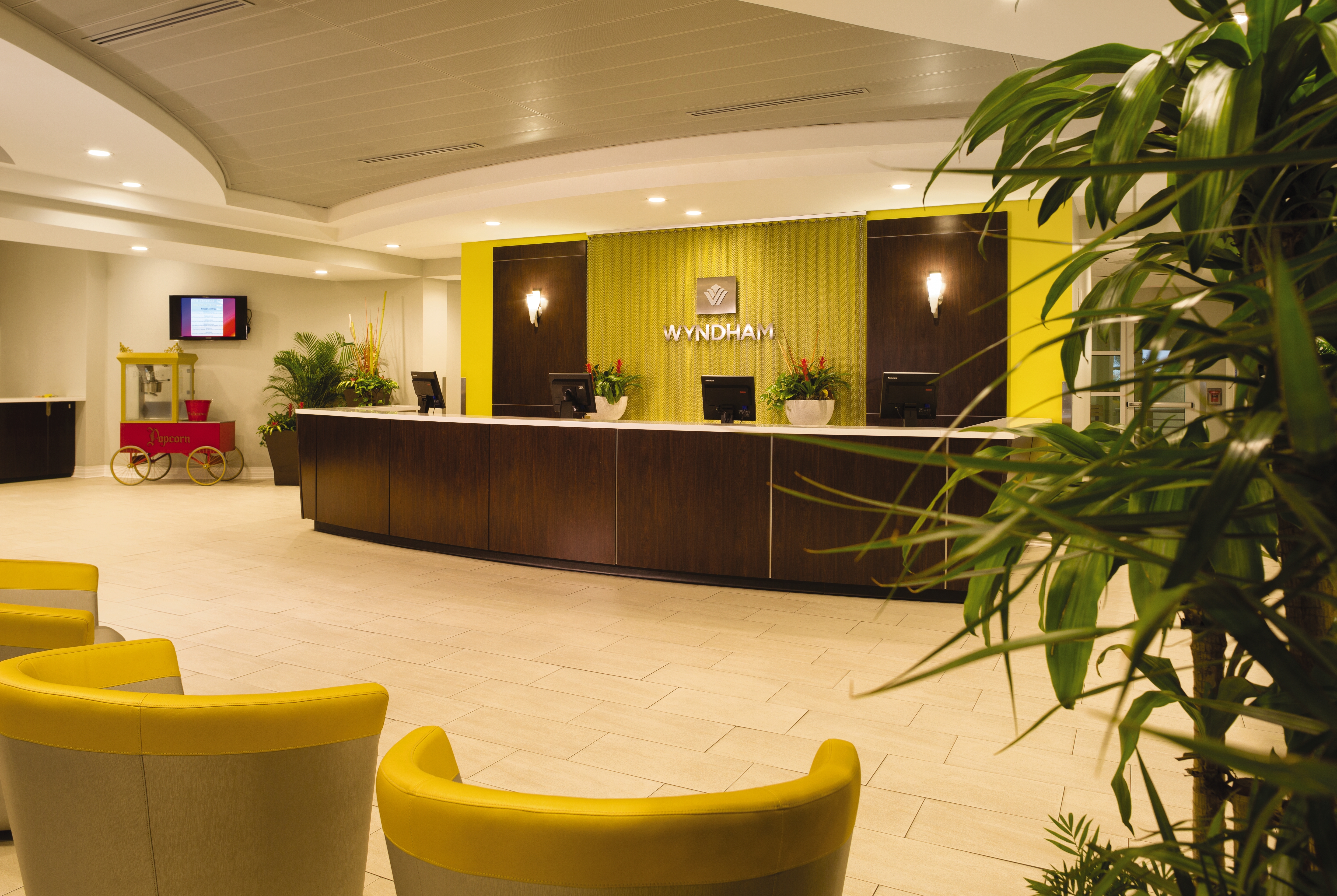 Club Wyndham Ocean Boulevard reception in North Myrtle Beach, South Carolina