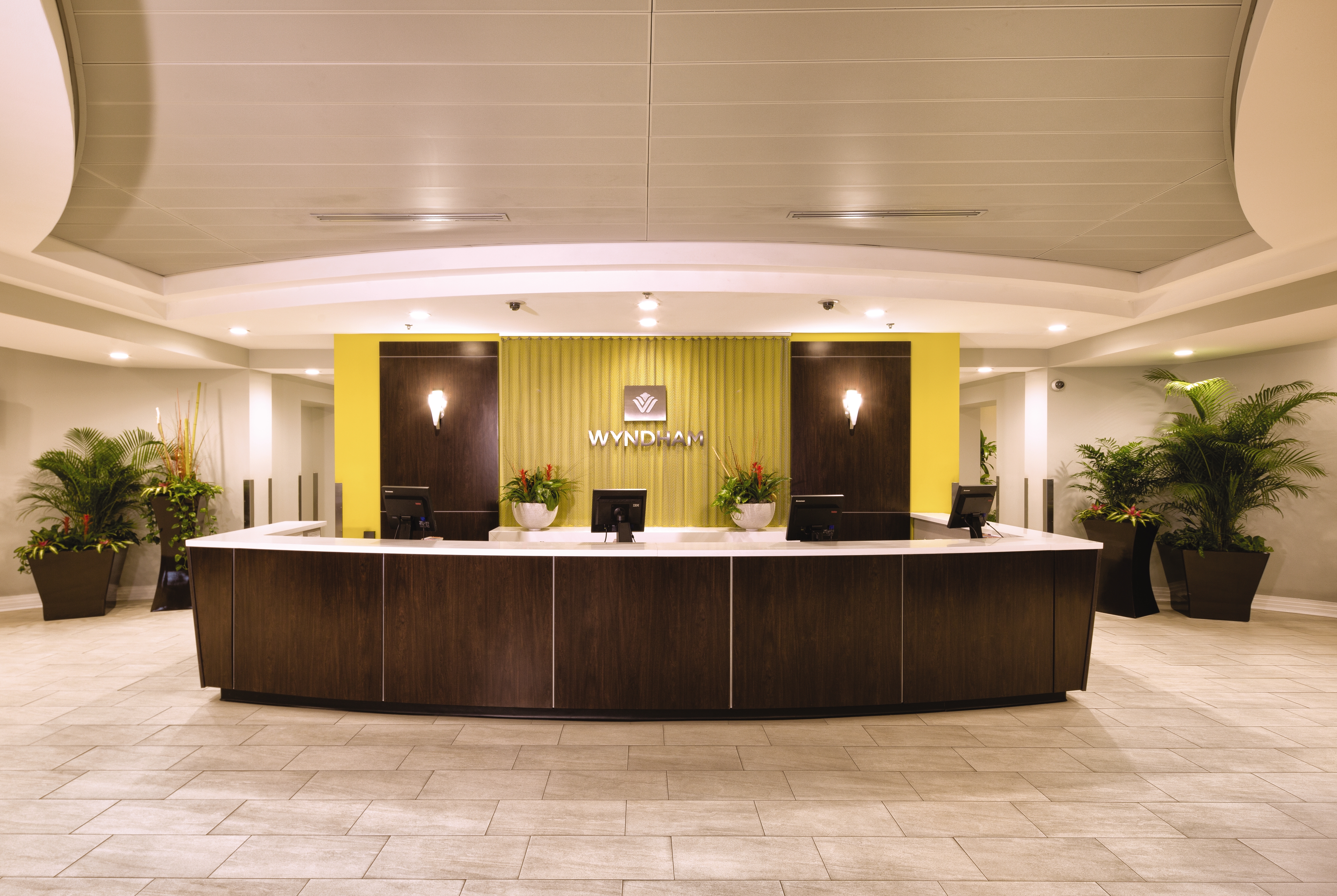Club Wyndham Ocean Boulevard reception in North Myrtle Beach, South Carolina