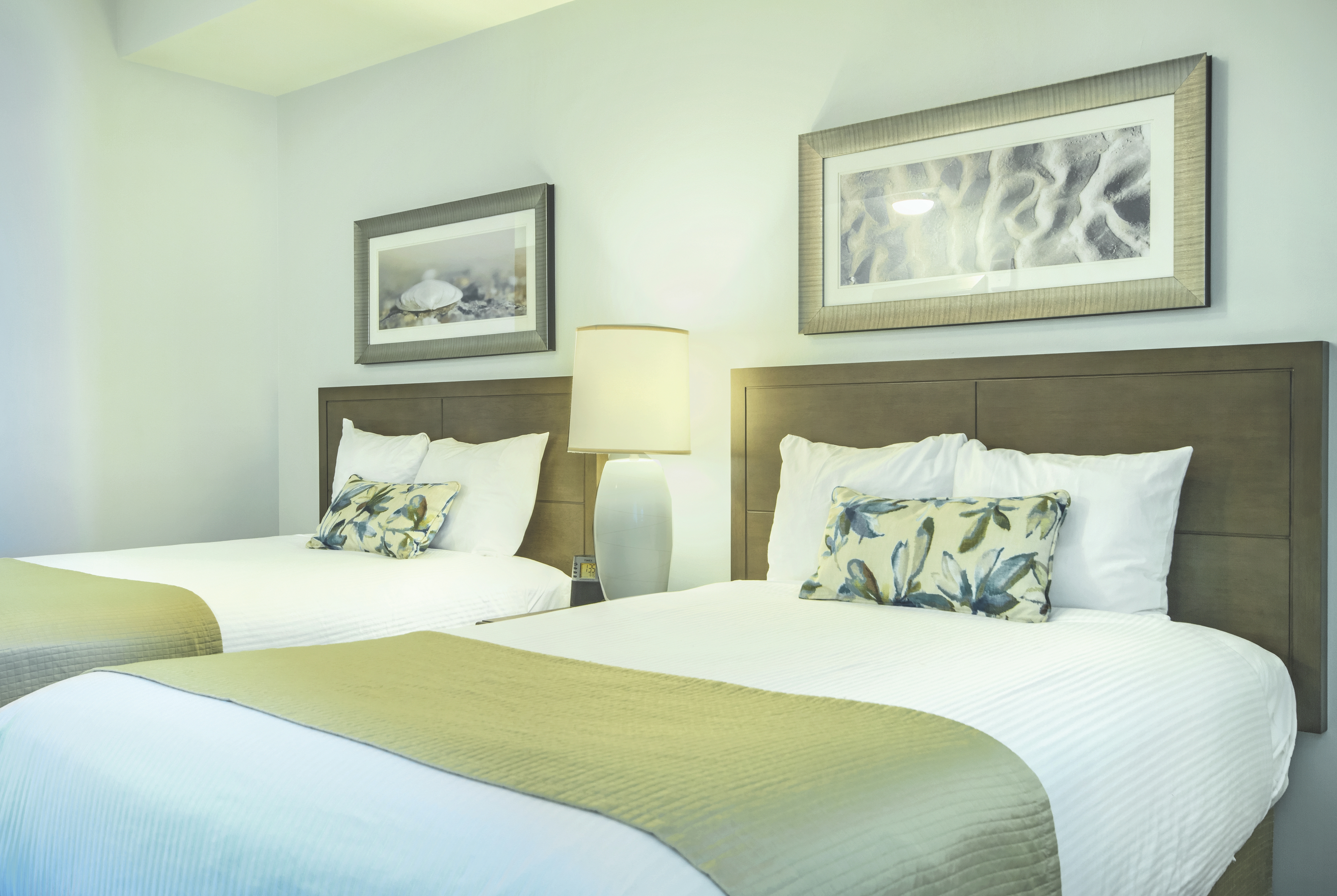 Guest room at the Club Wyndham Towers on the Grove at North Myrtle in North Myrtle Beach, South Carolina