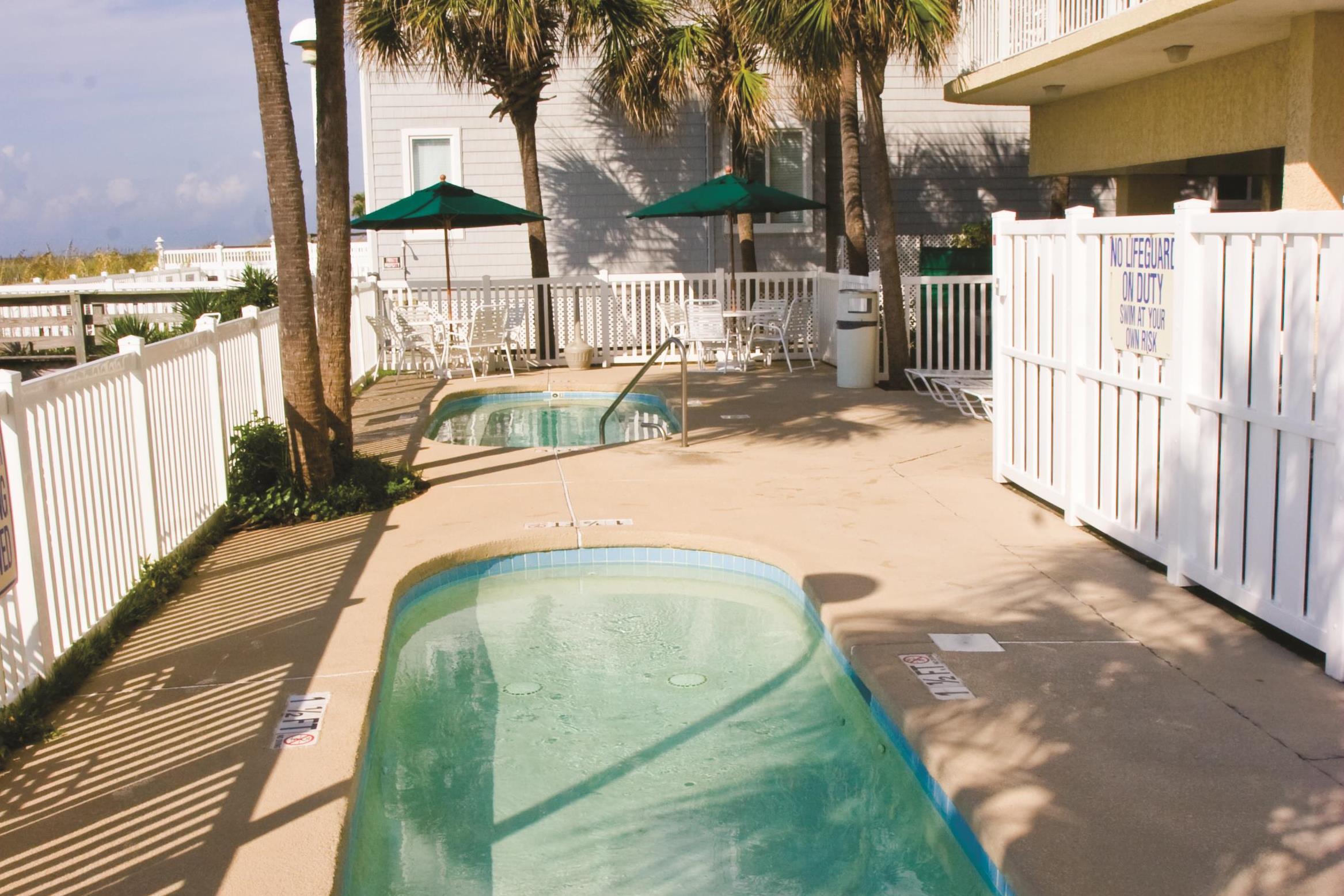 Pool at the Club Wyndham Westwinds in North Myrtle Beach, South Carolina