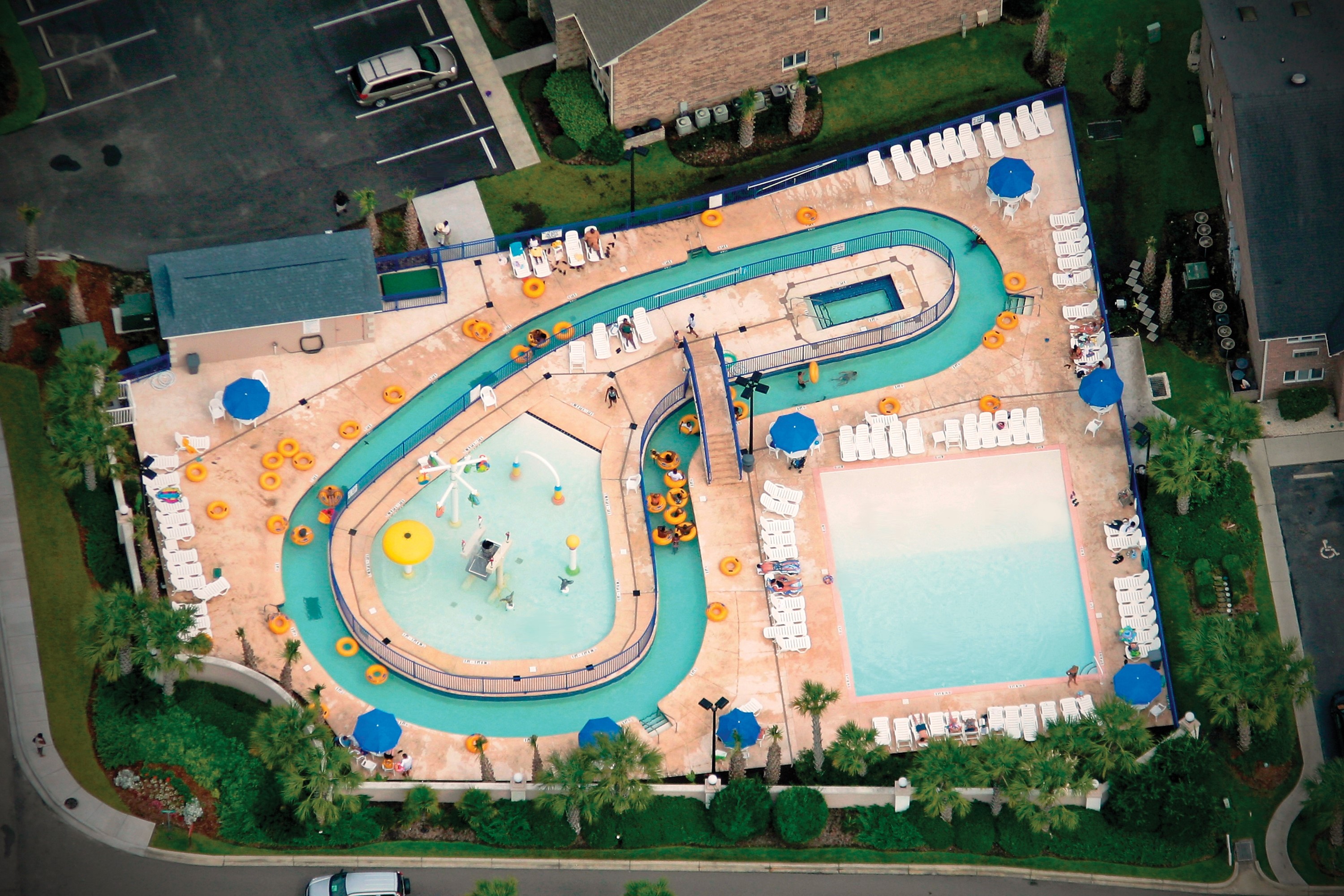 Pool at the Club Wyndham Grand Palms in Surfside Beach, South Carolina