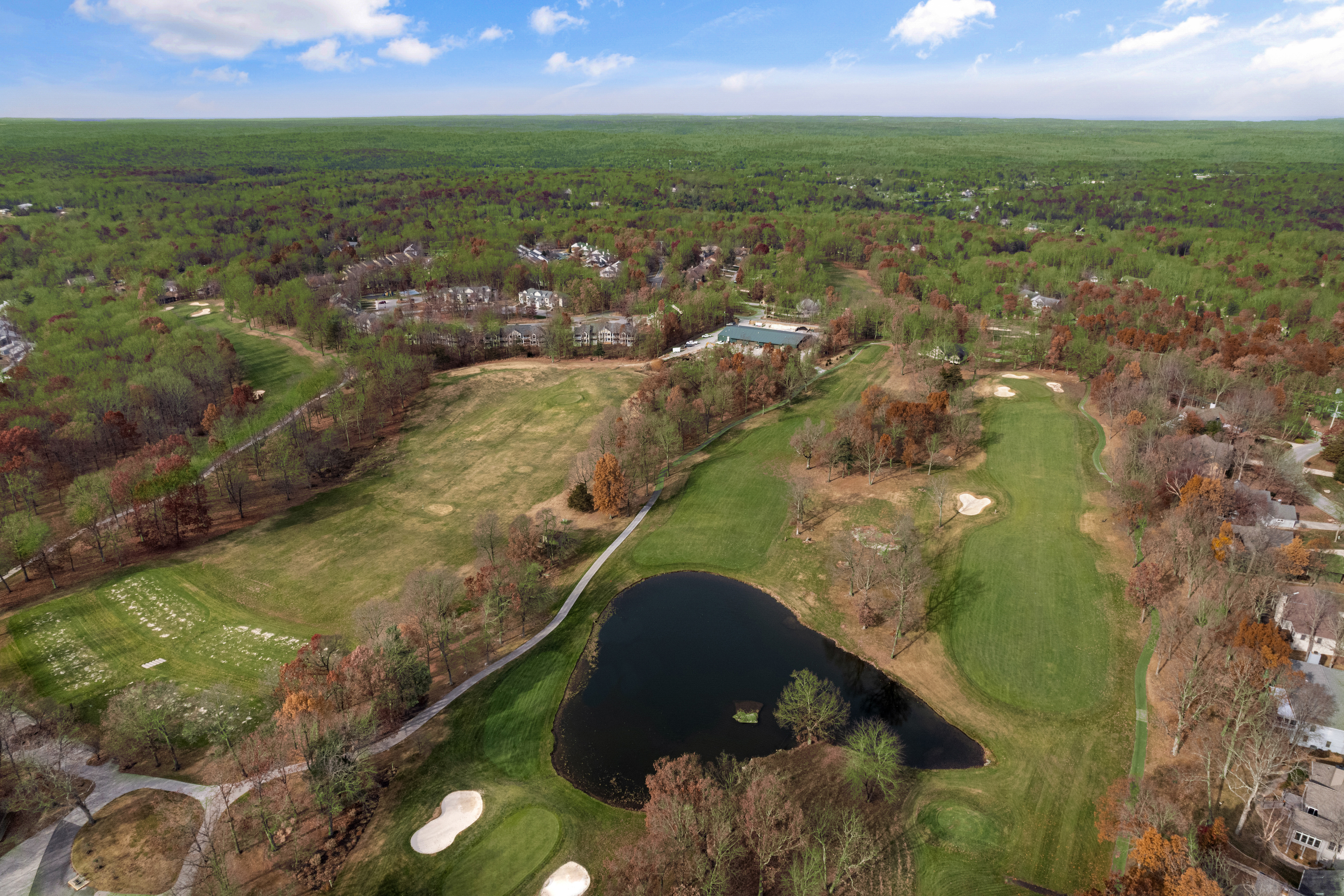 Golf course at Club Wyndham Resort at Fairfield Glade in Crossville, Tennessee