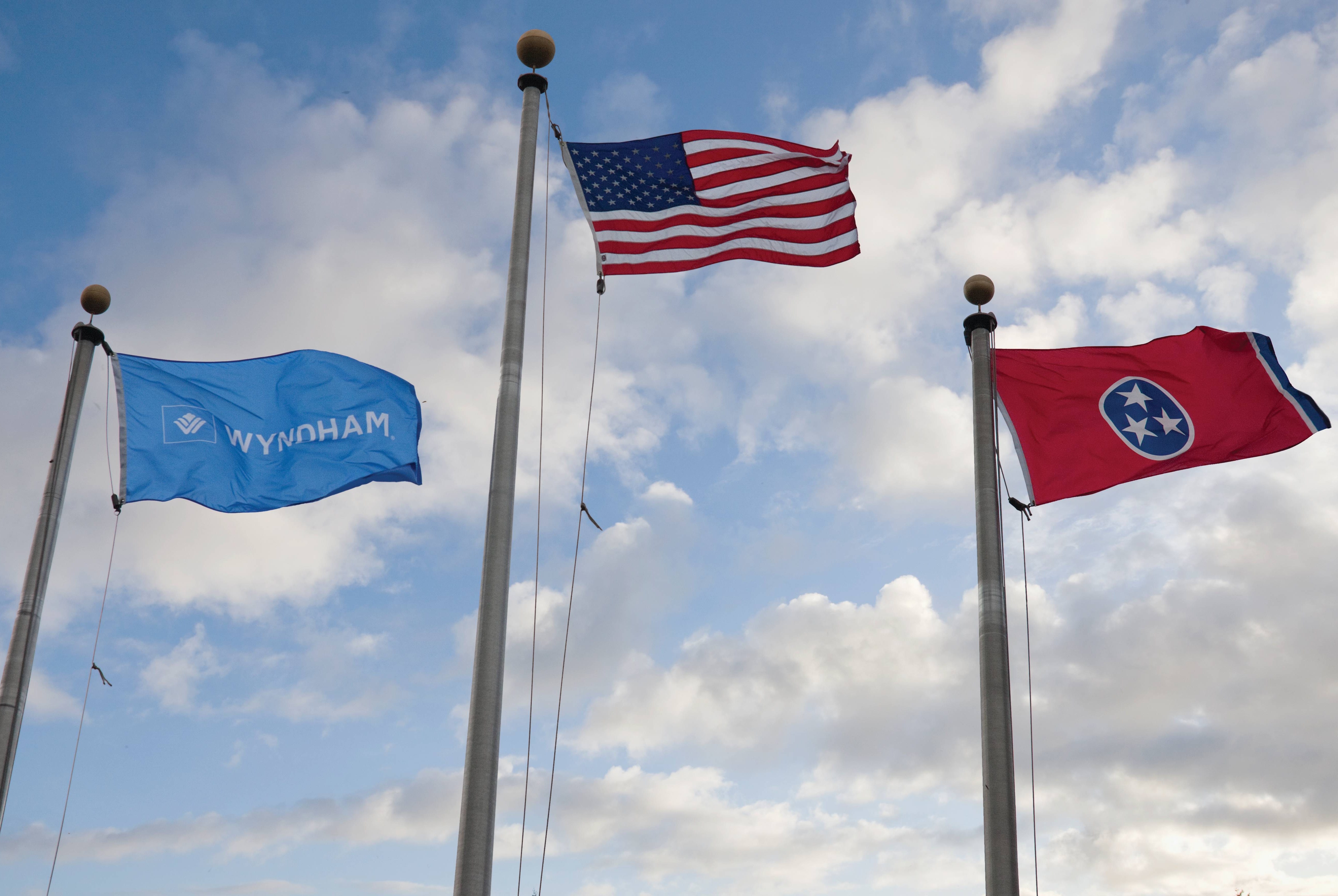Exterior of Club Wyndham Nashville hotel in Nashville, Tennessee