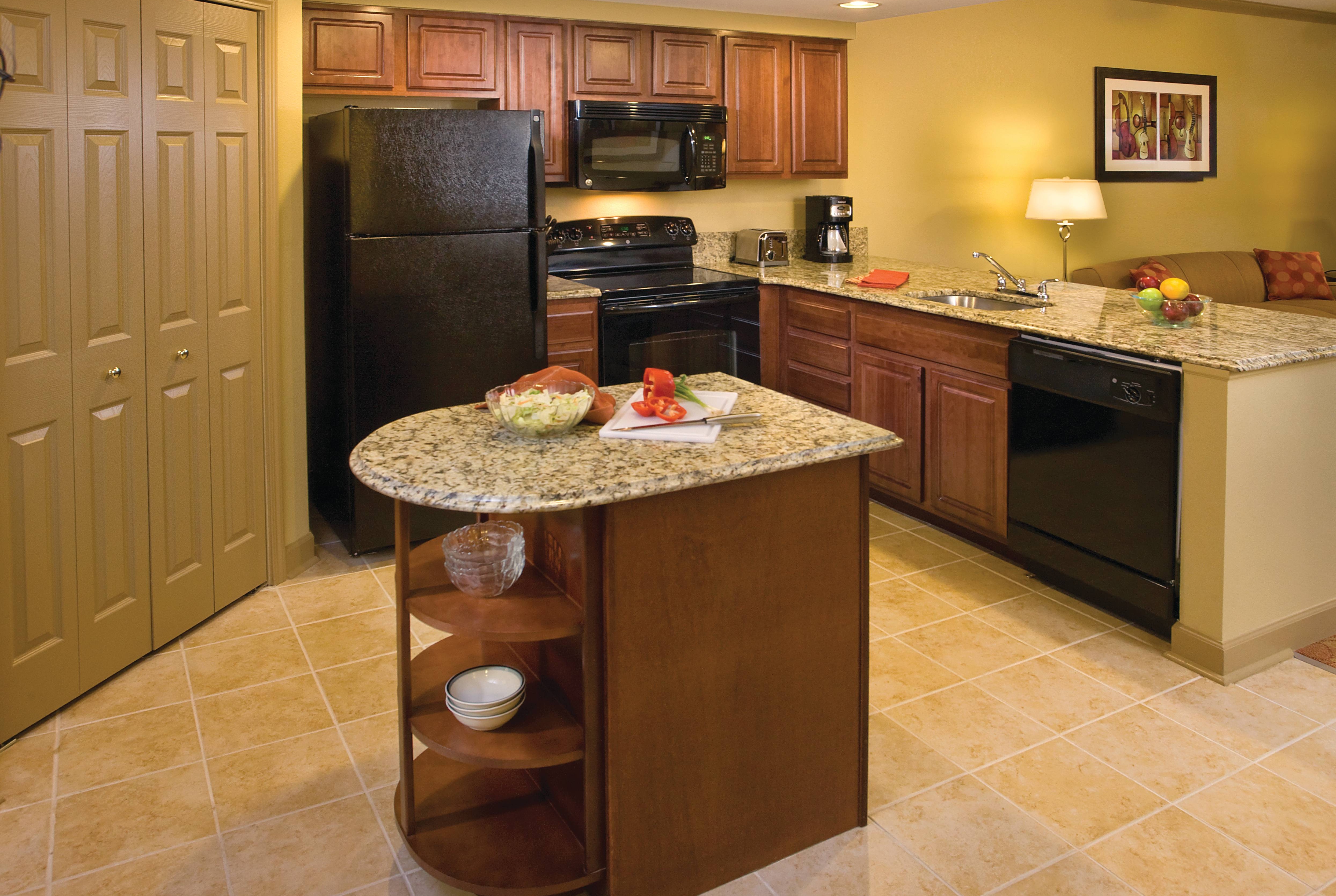 Club Wyndham Nashville suite kitchen in Nashville, Tennessee