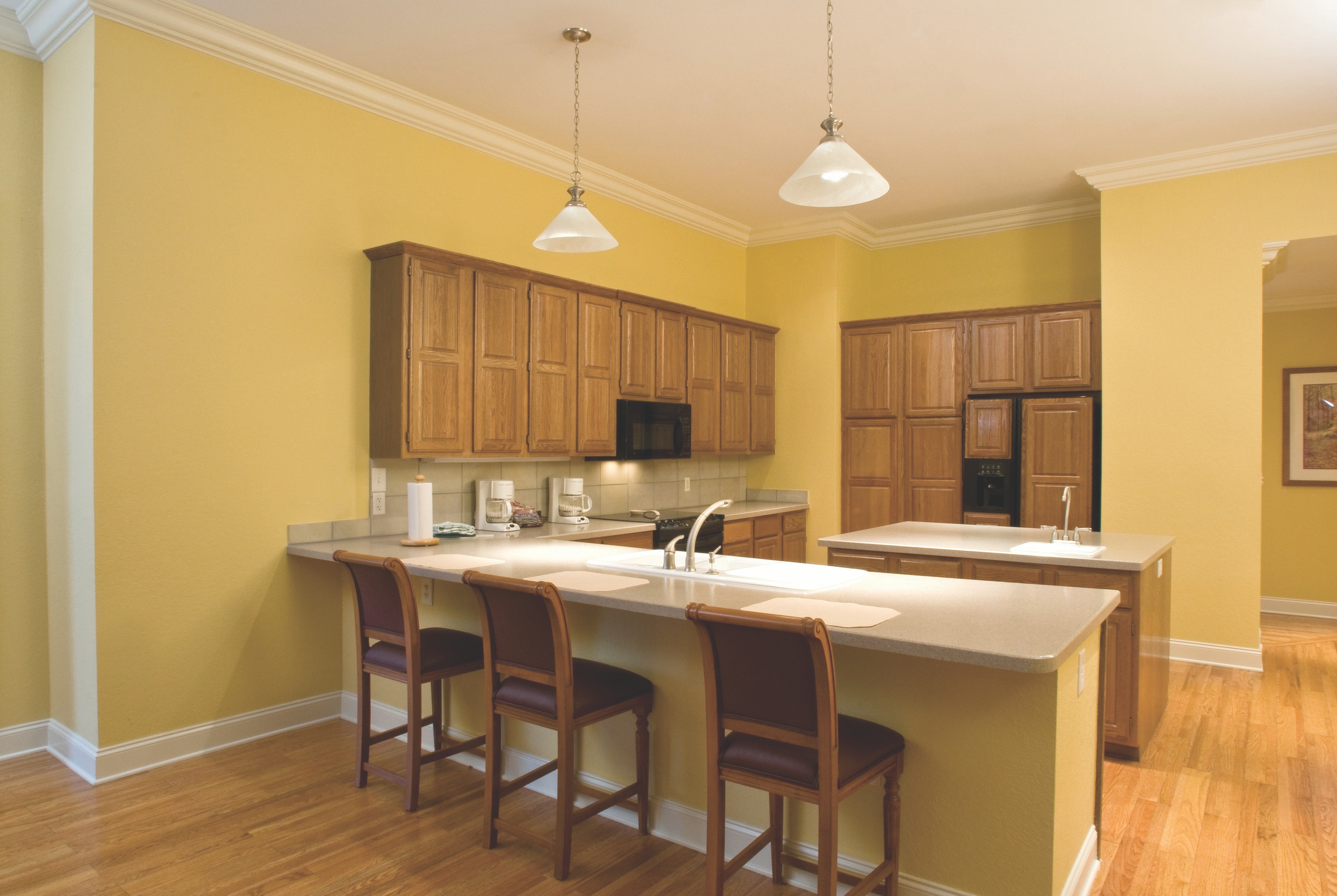 Club Wyndham Smoky Mountains suite kitchen in Sevierville, Tennessee