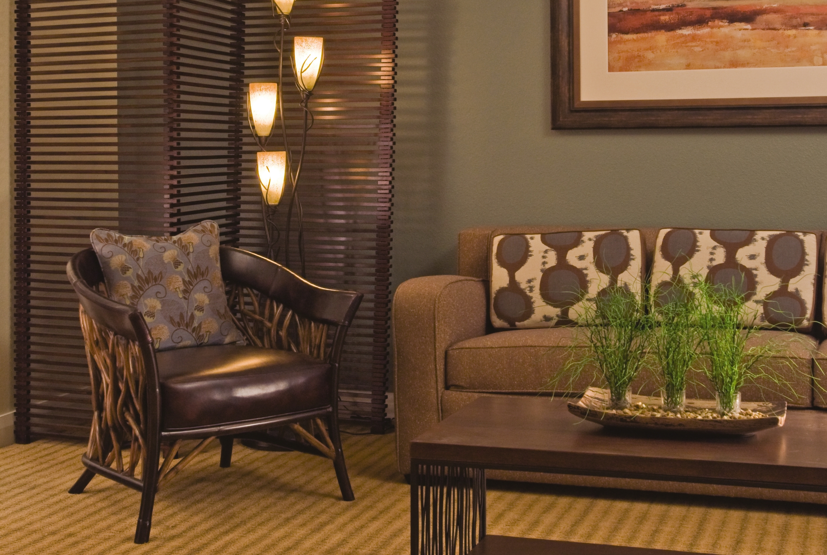 Guest room at the Club Wyndham Great Smokies Lodge in Sevierville, Tennessee