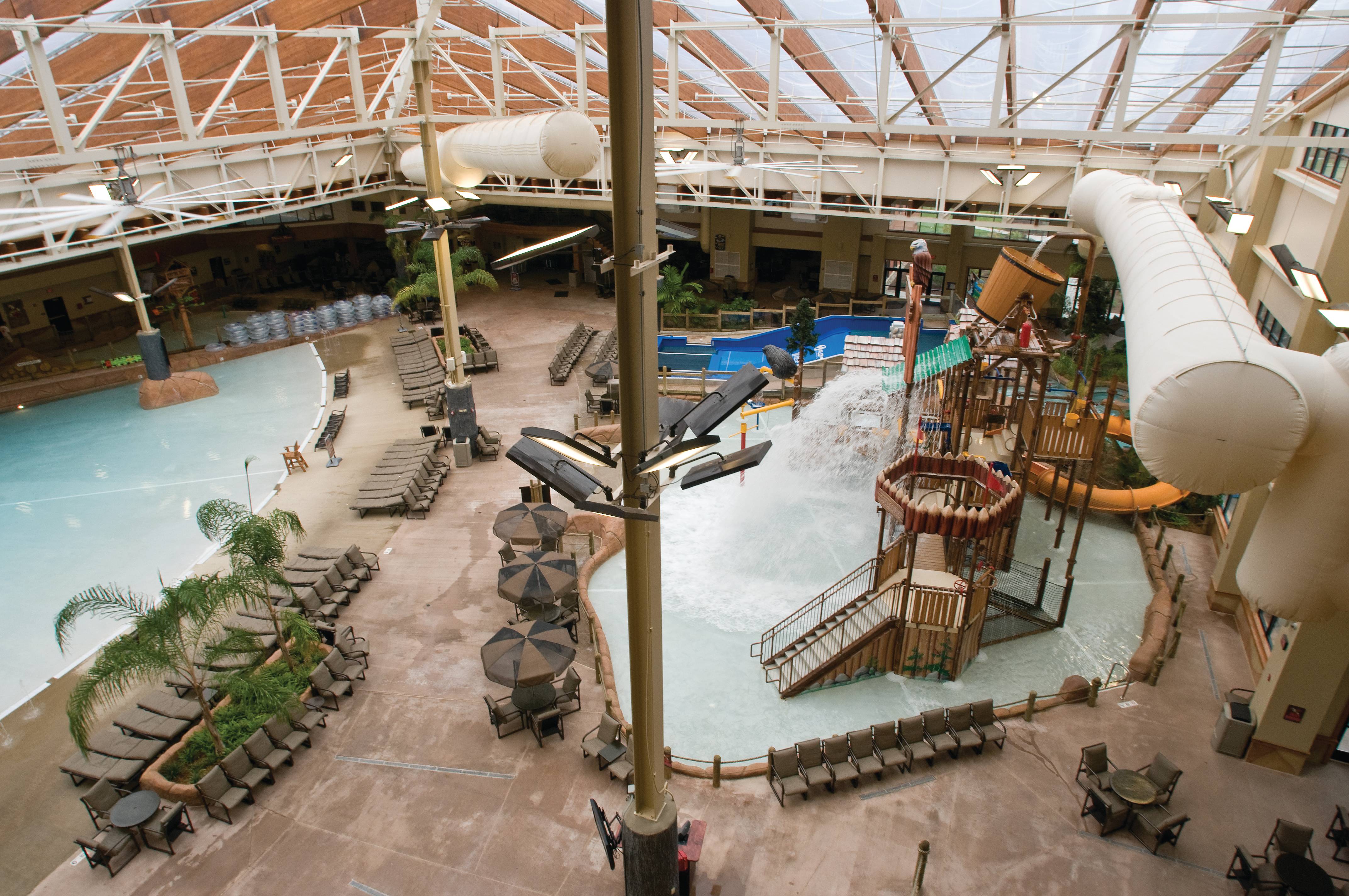 Pool at the Club Wyndham Great Smokies Lodge in Sevierville, Tennessee