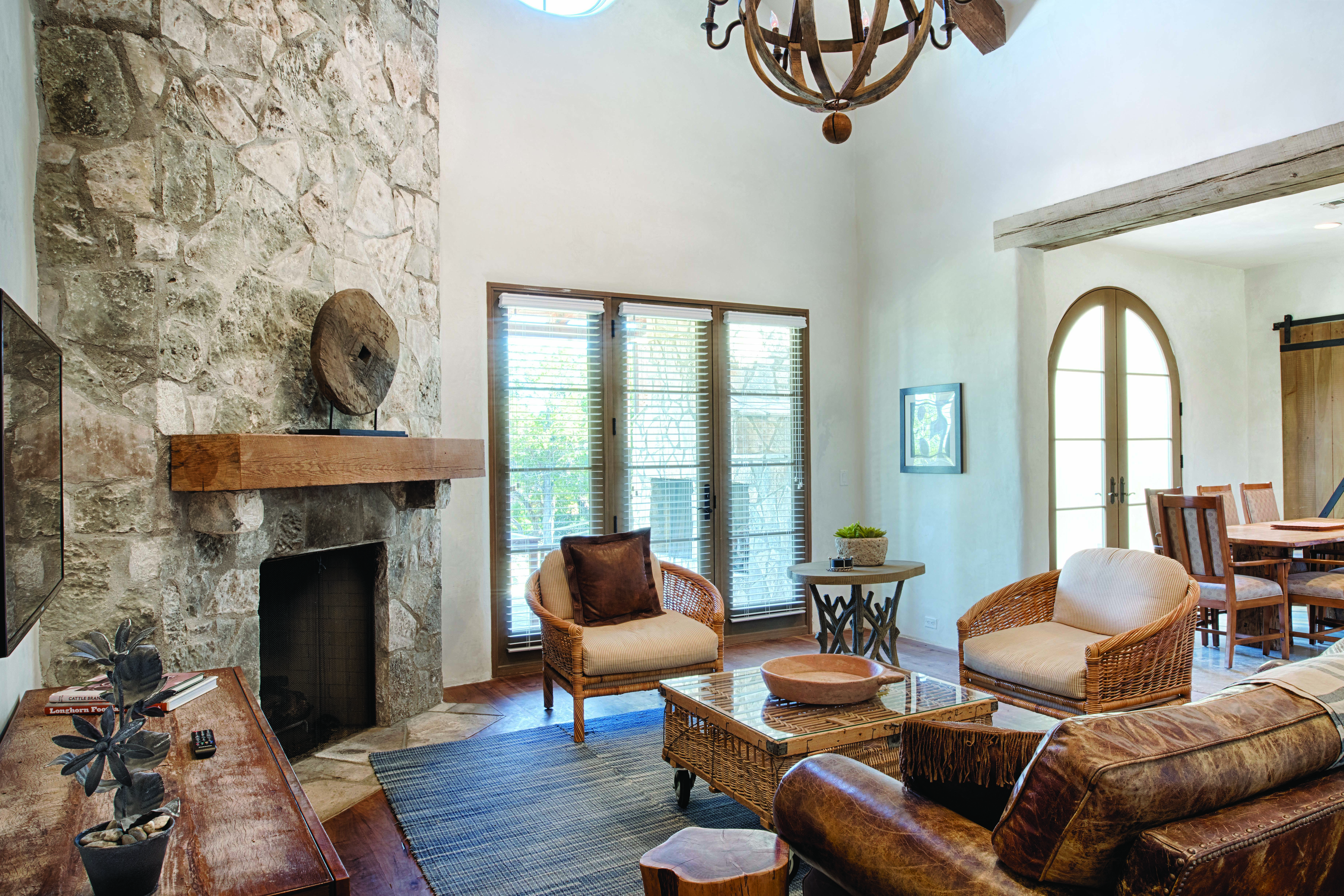 Guest room at the WorldMark Hunt - Stablewood Springs Resort in Hunt, Texas
