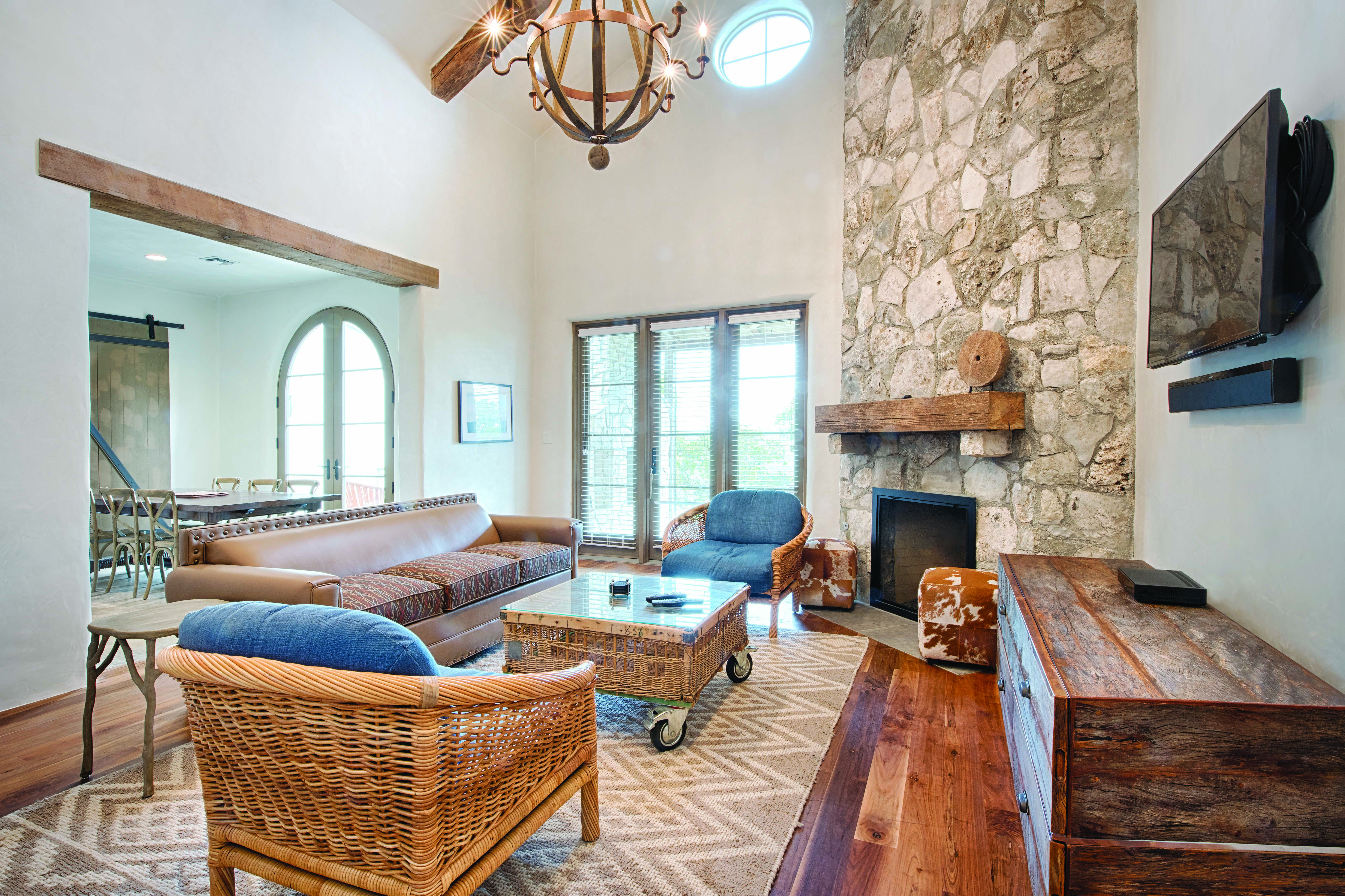 Guest room feature at the WorldMark Hunt - Stablewood Springs Resort in Hunt, Texas