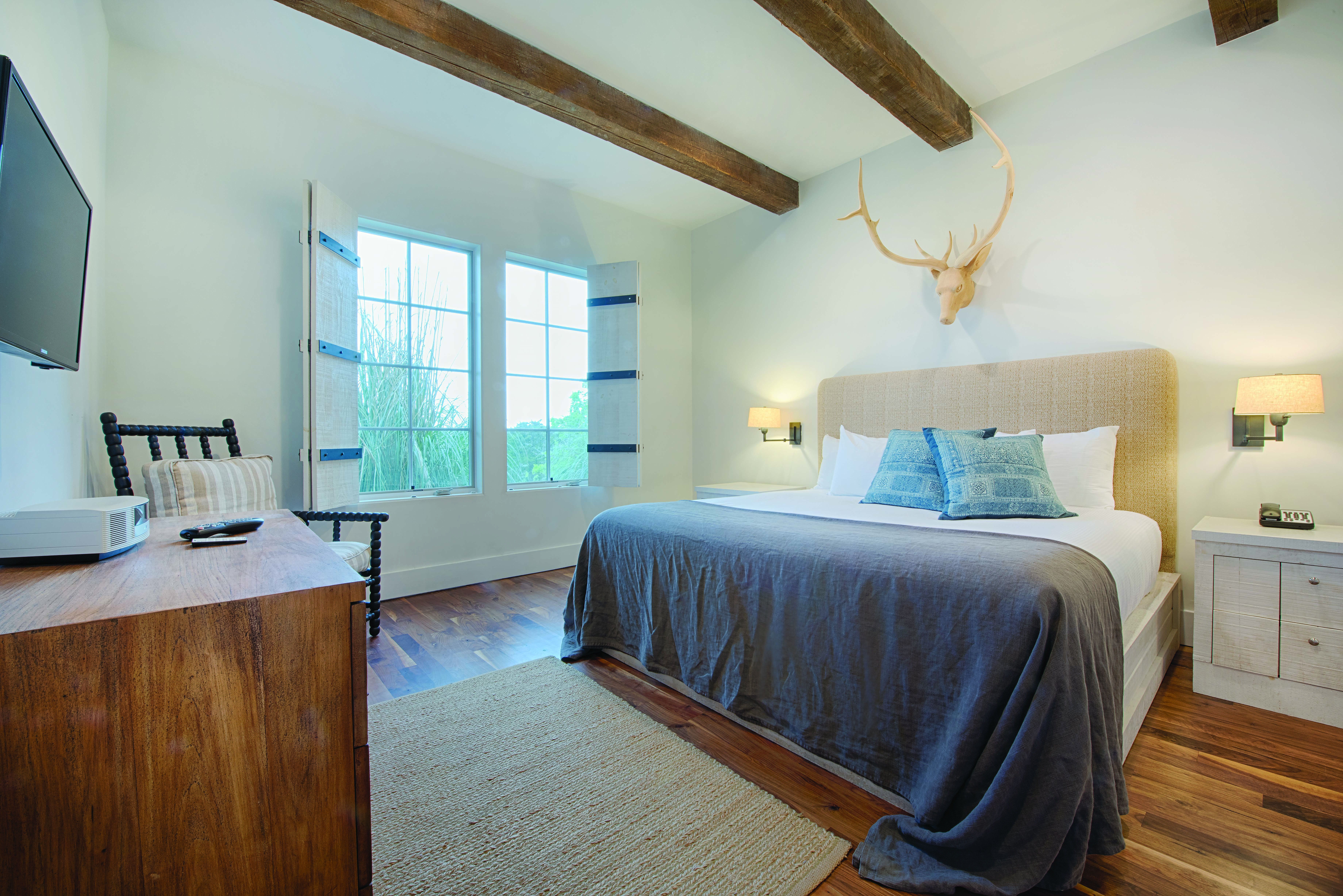 Guest room feature at the WorldMark Hunt - Stablewood Springs Resort in Hunt, Texas