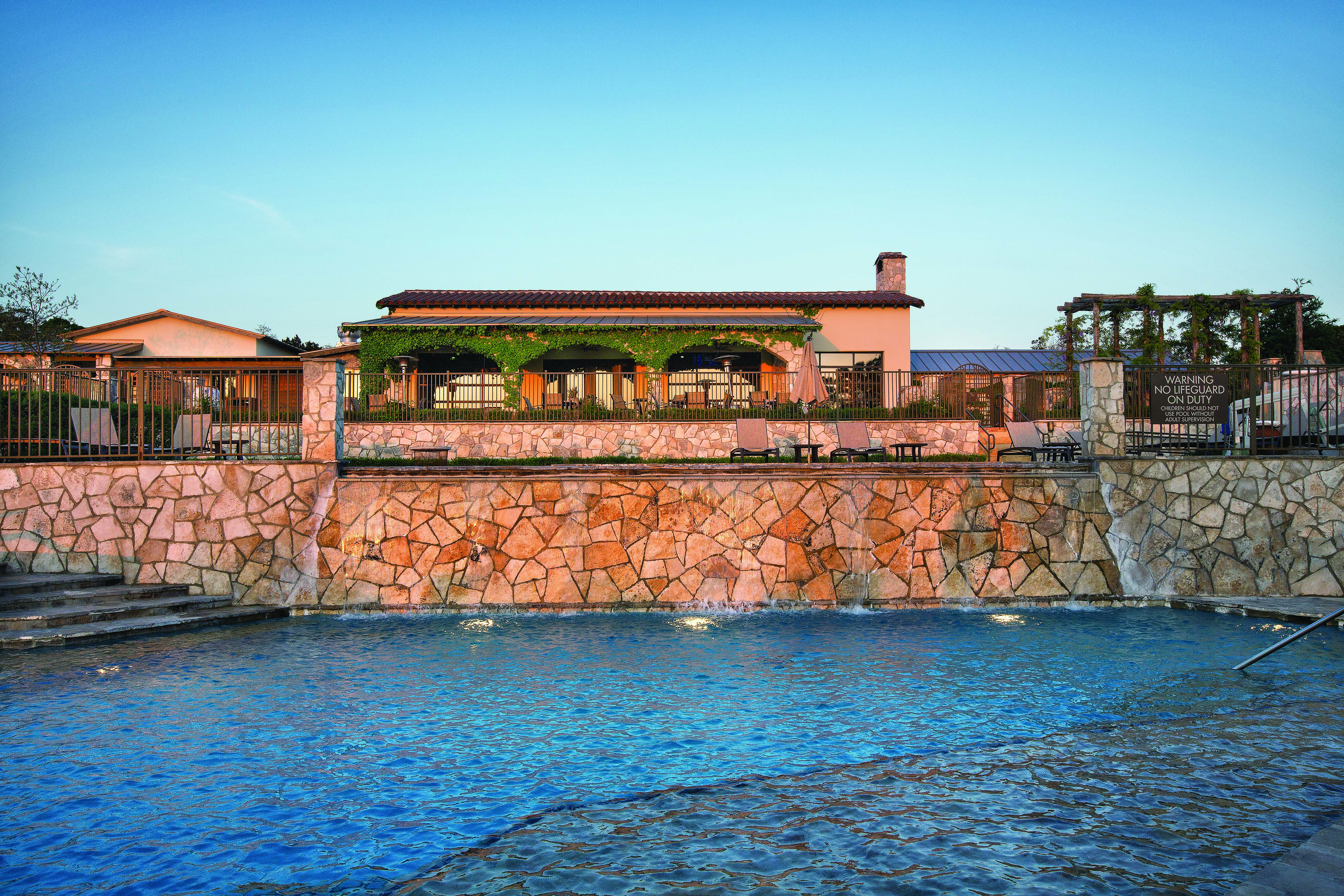 Pool daytime image at the WorldMark Hunt - Stablewood Springs Resort in Hunt, Texas