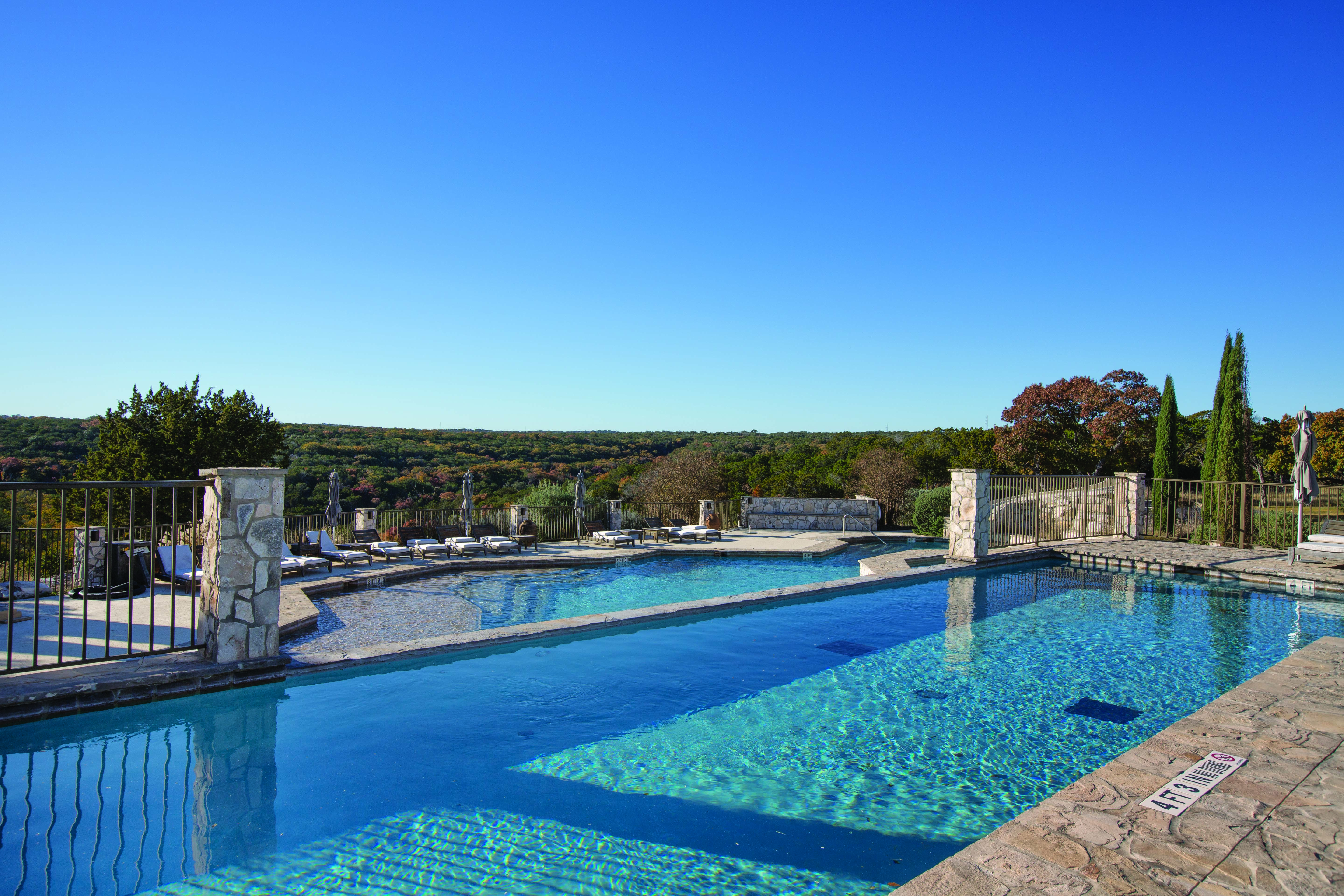 Pool daytime image at the WorldMark Hunt - Stablewood Springs Resort in Hunt, Texas