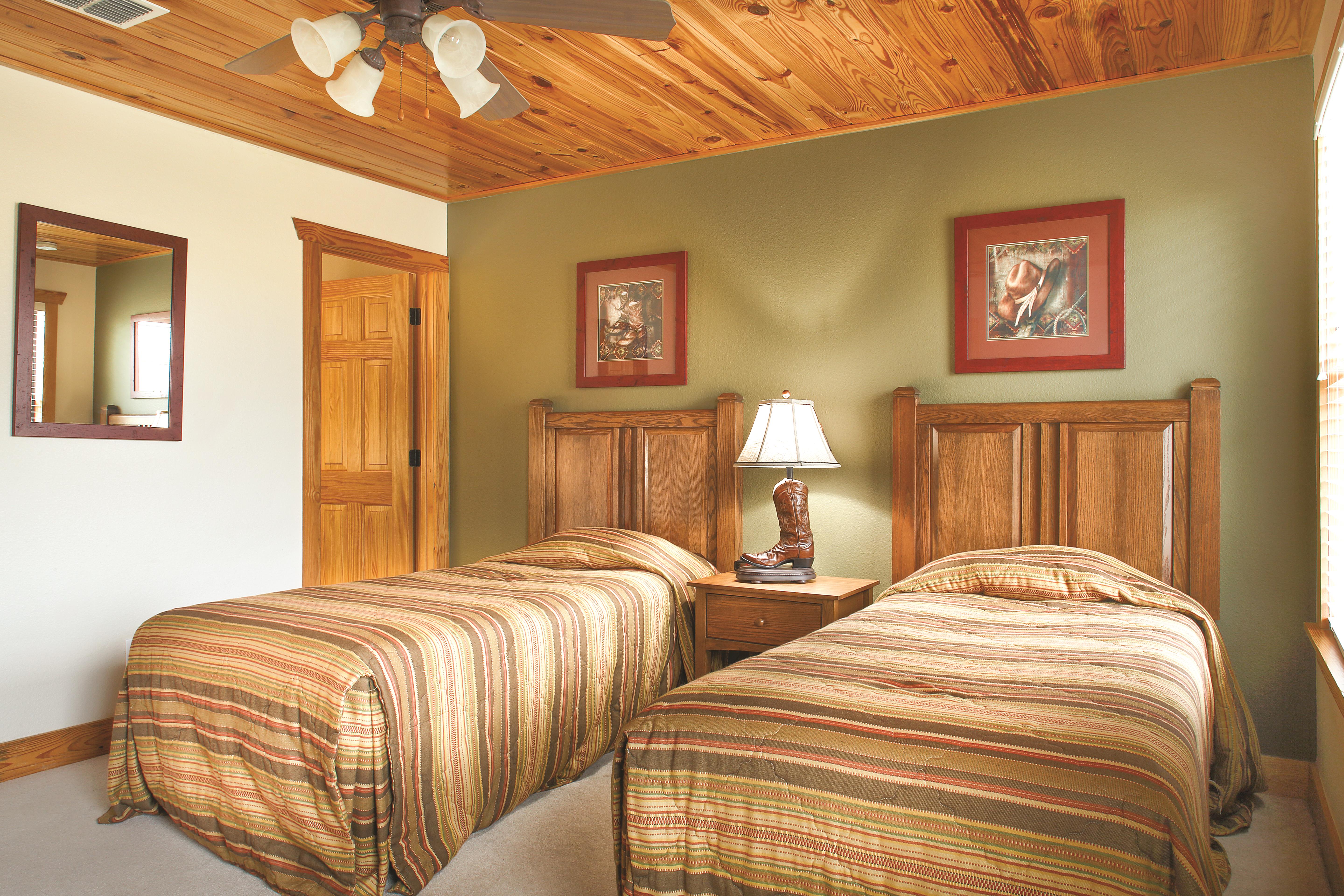 Guest room at the WorldMark New Braunfels in New Braunfels, Texas