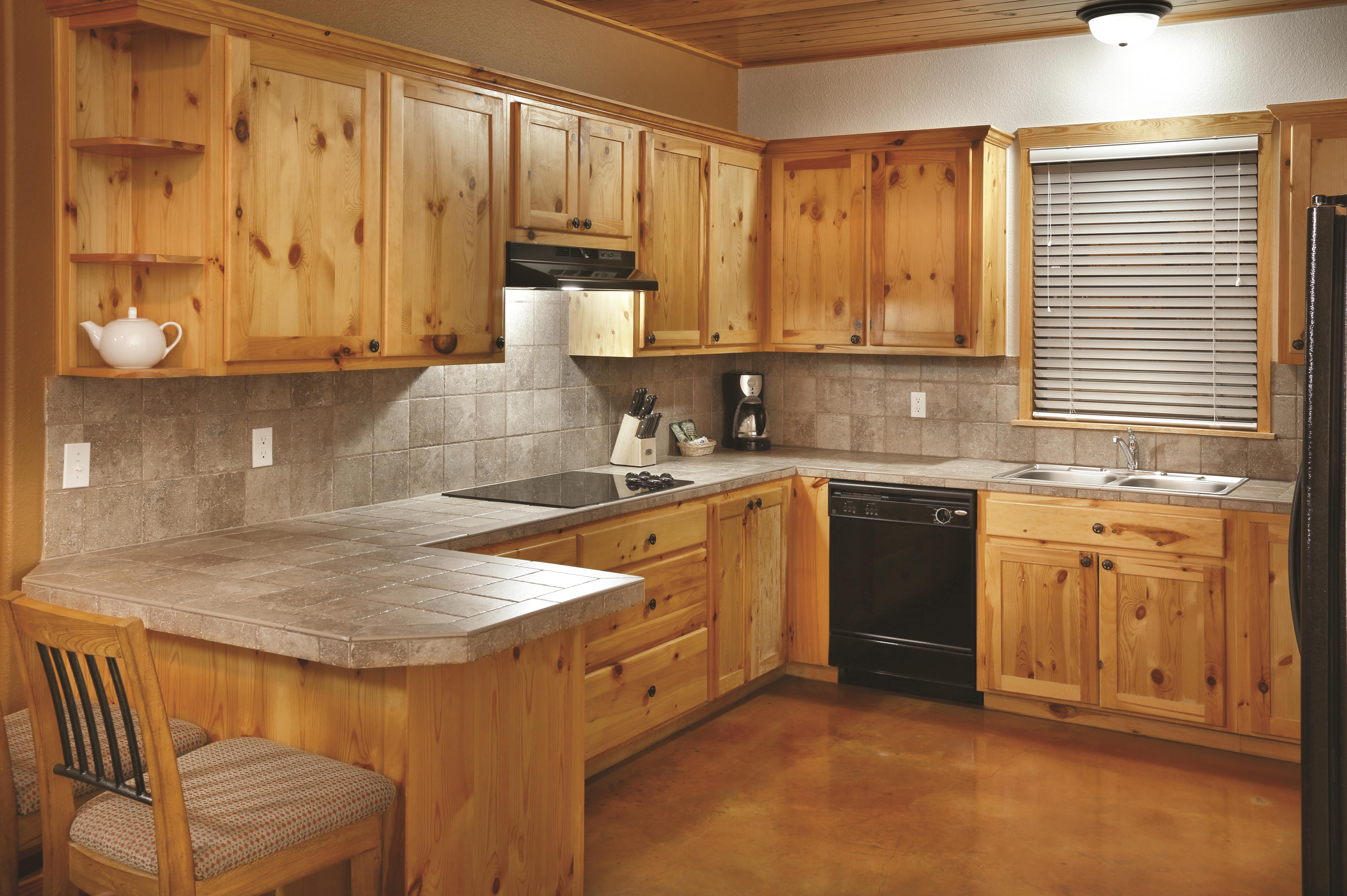 Guest room kitchen at WorldMark New Braunfels in New Braunfels, Texas