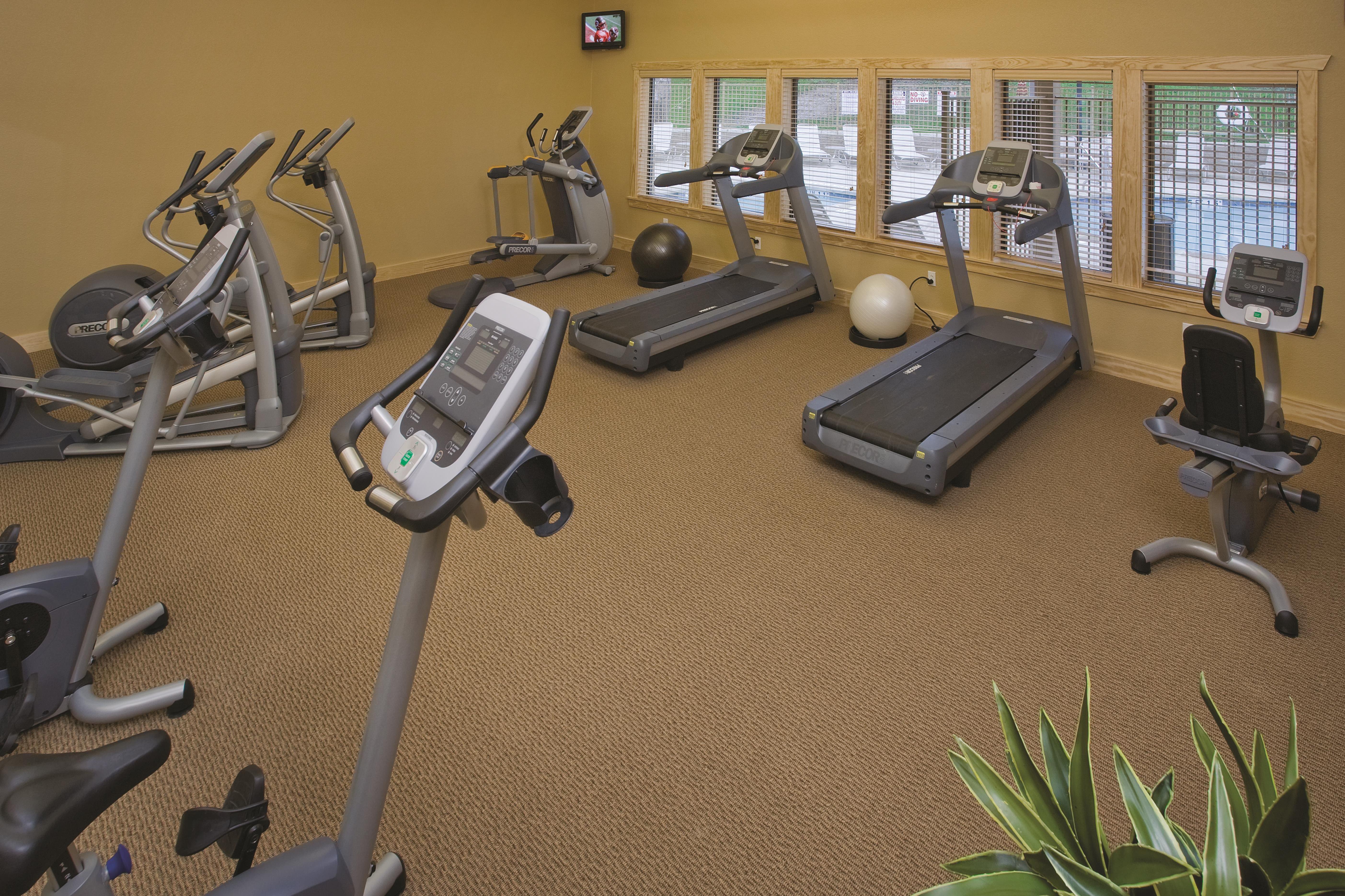 Fitness room at WorldMark New Braunfels in New Braunfels, Texas