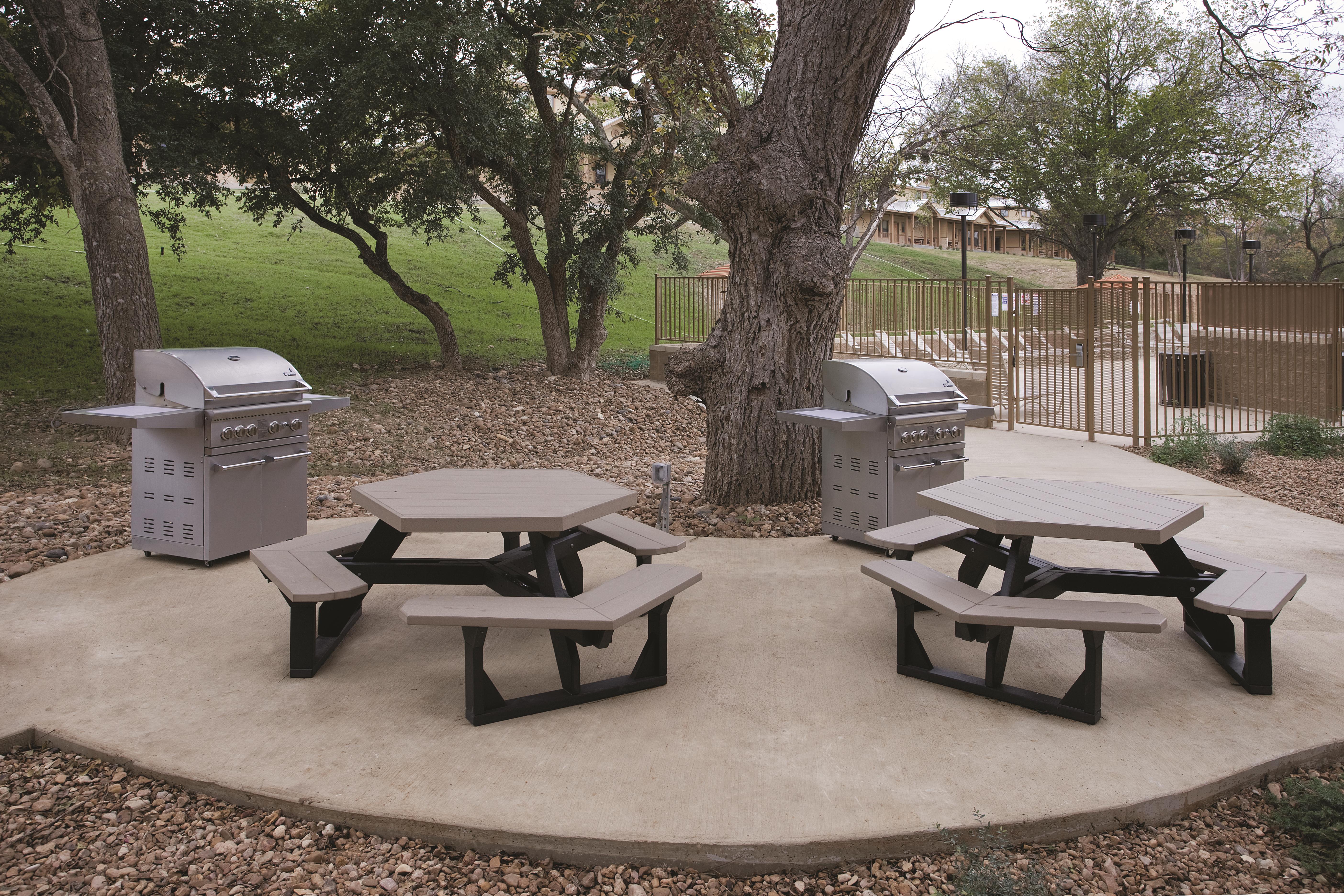 BBQ grill at WorldMark New Braunfels in New Braunfels, Texas