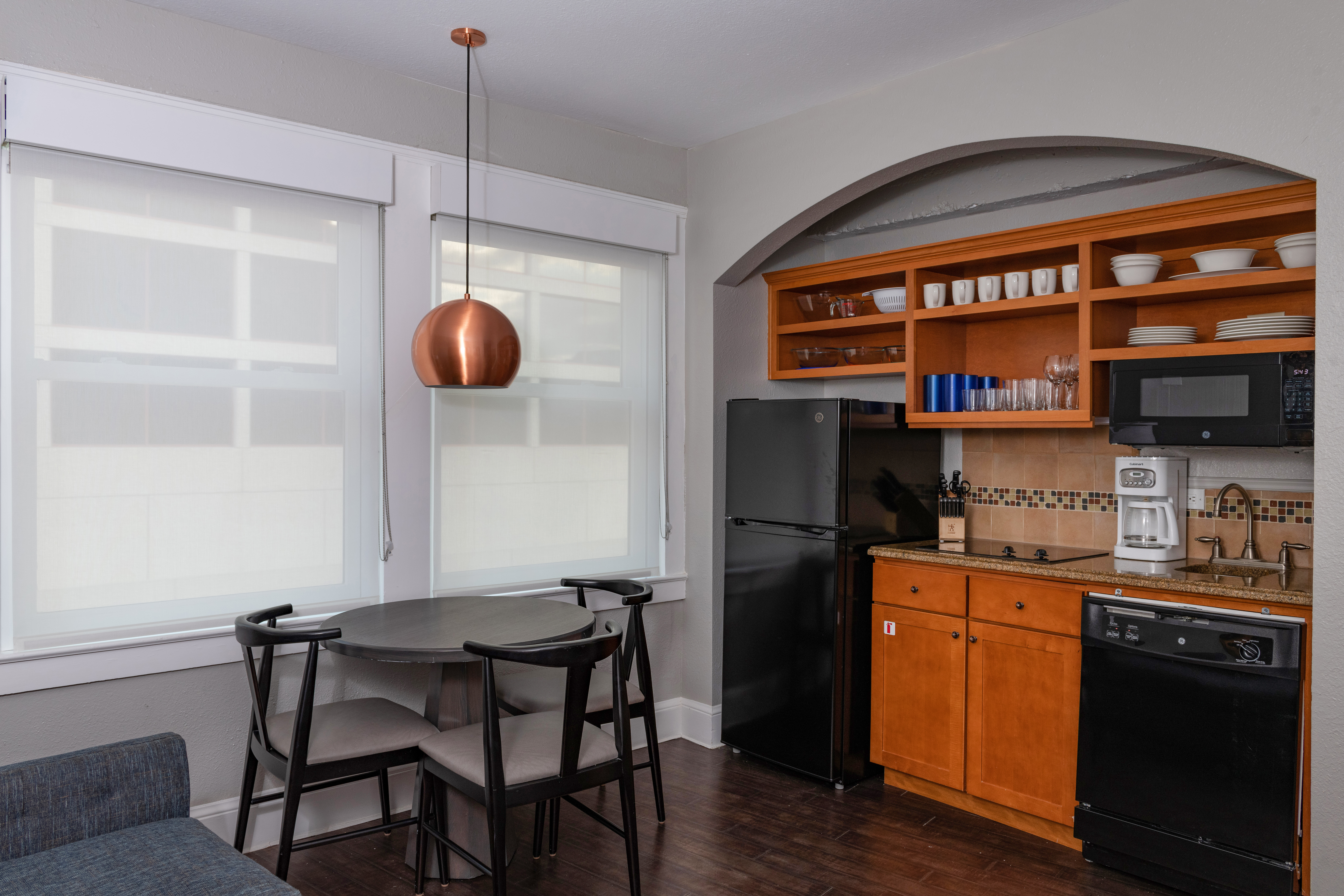 Club Wyndham Riverside Suites suite kitchen in San Antonio, Texas