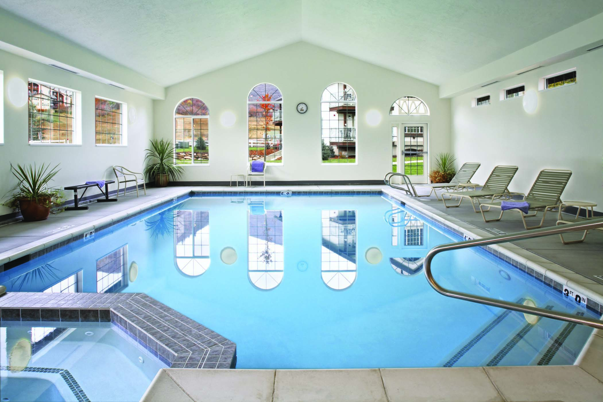 Indoor pool at the WorldMark Midway in Midway, Utah