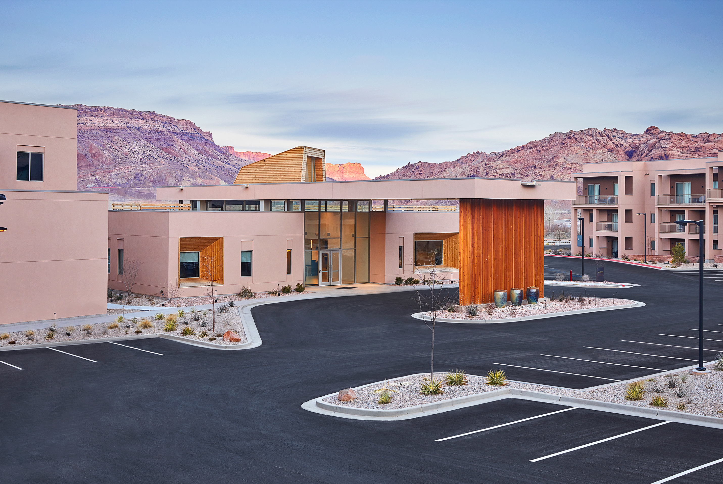 Front Exterior Image of The Moab Resort, WorldMark Associate hotel in Moab, Utah