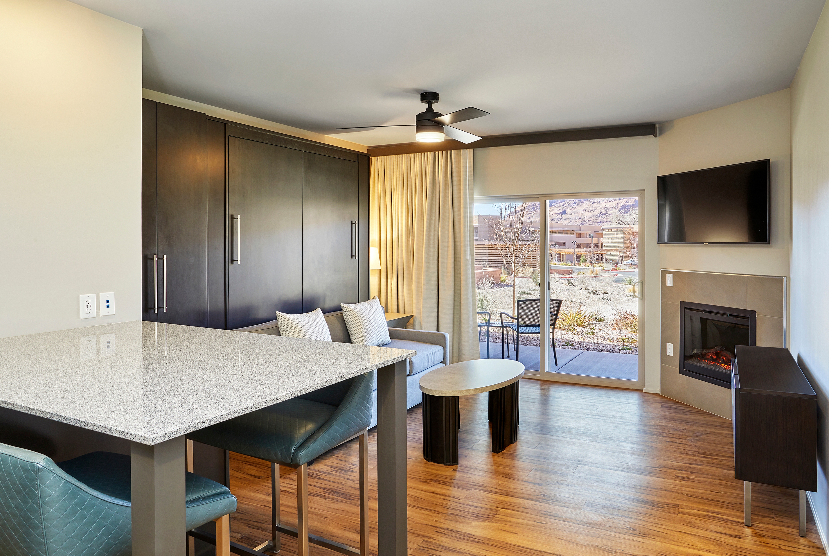 Guest room at the The Moab Resort, WorldMark Associate in Moab, Utah