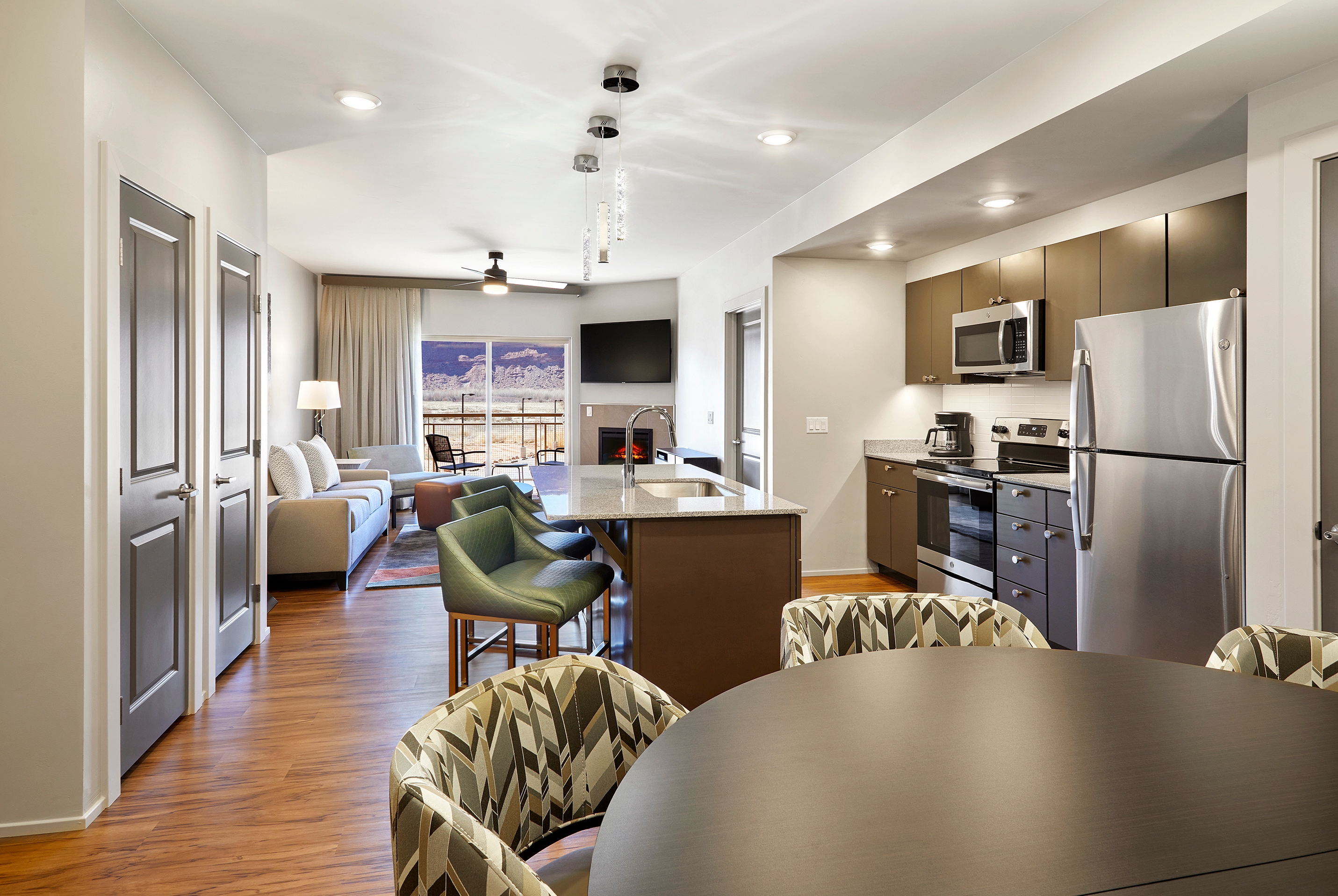 Guest room at the The Moab Resort, WorldMark Associate in Moab, Utah