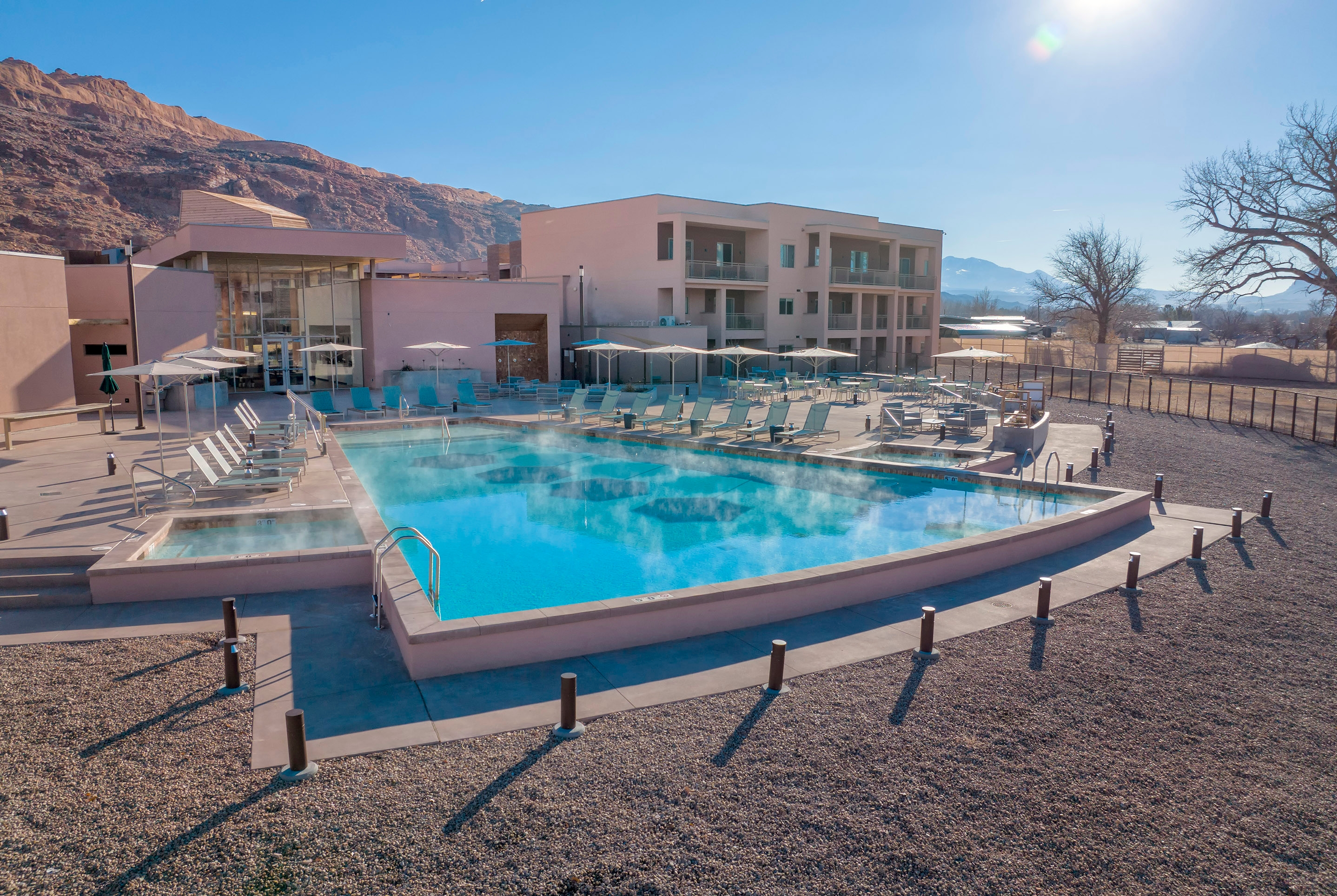 Pool daytime image at the The Moab Resort, WorldMark Associate in Moab, Utah