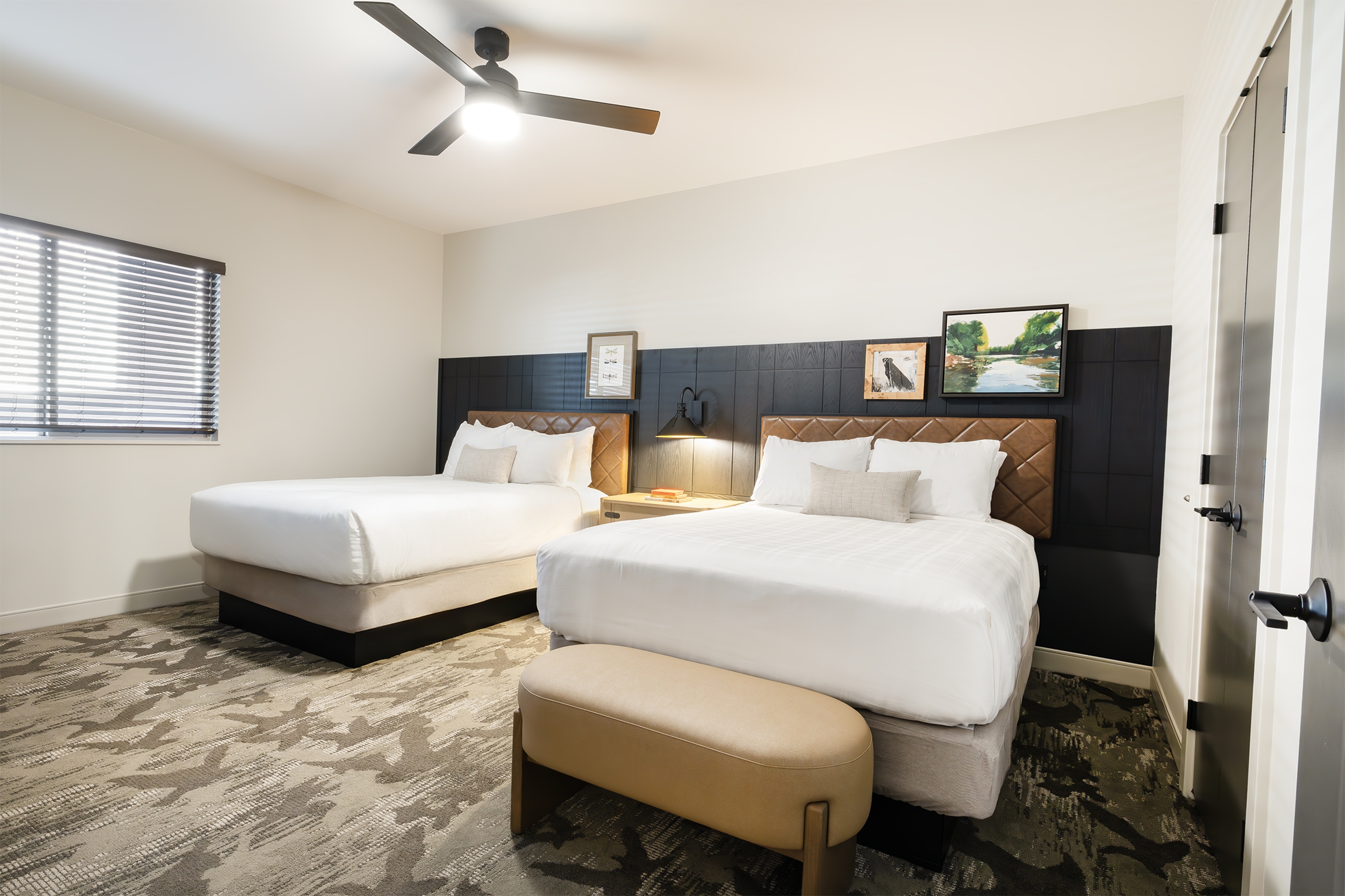 Guest room at the EBAC Moab in Moab, Utah