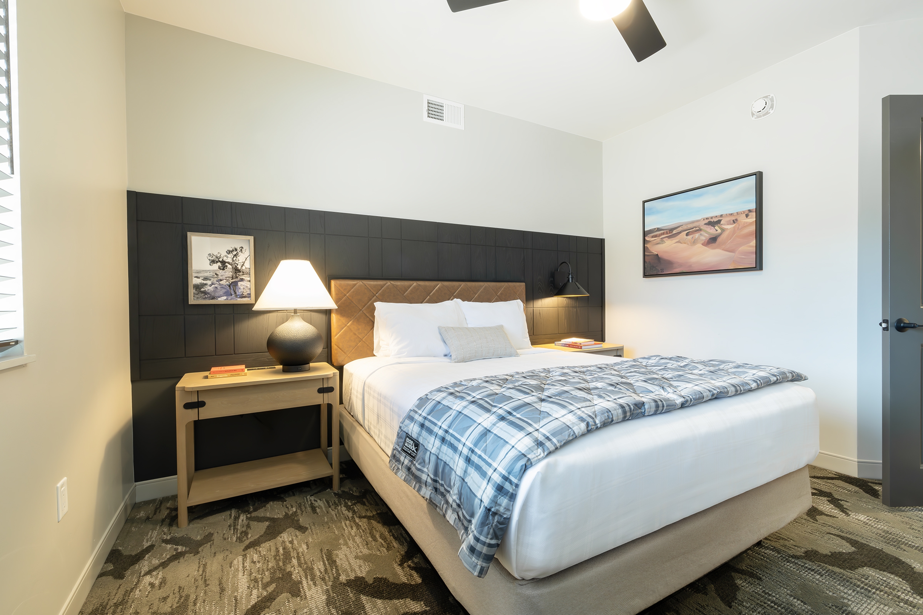 Guest room at the EBAC Moab in Moab, Utah