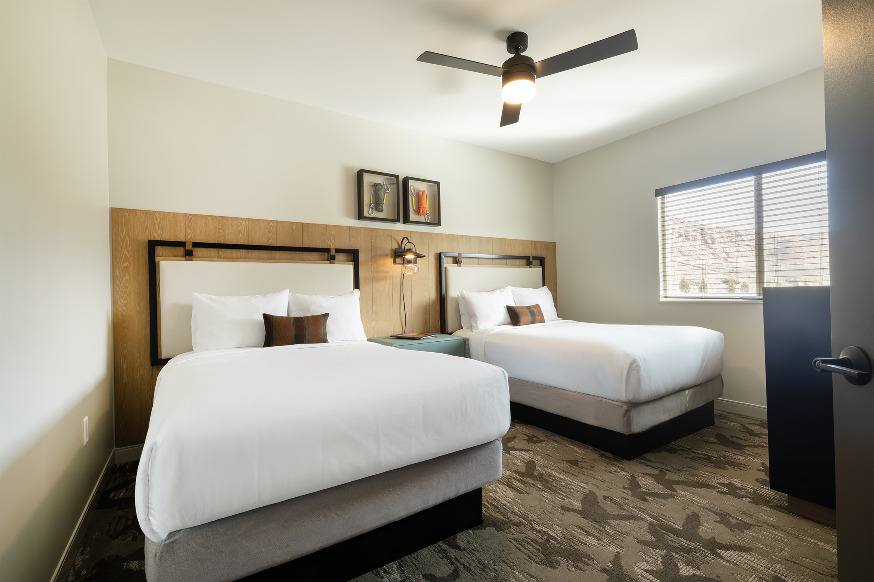 Guest room at the EBAC Moab in Moab, Utah