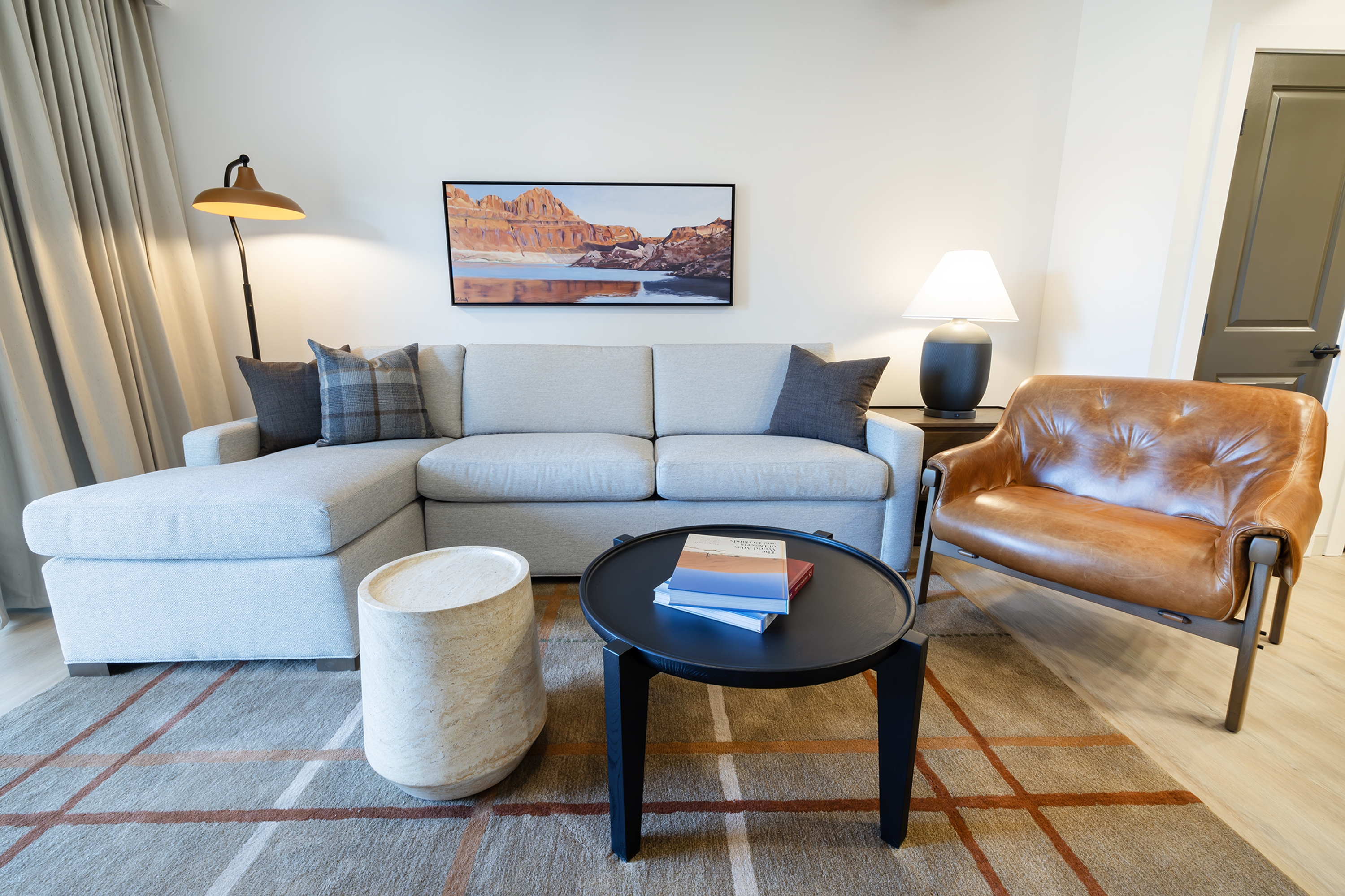 Guest room at the EBAC Moab in Moab, Utah