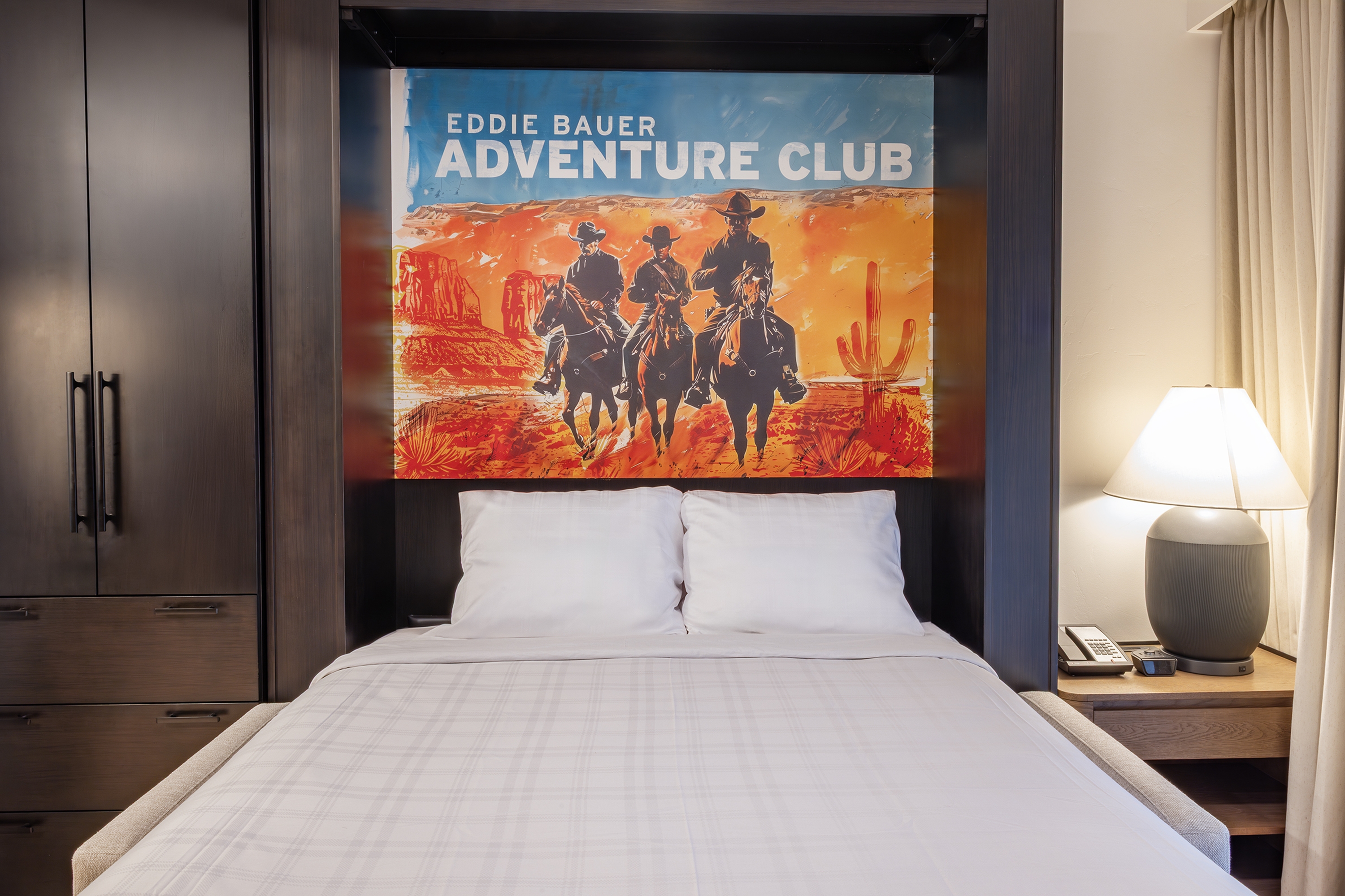 Guest room at the EBAC Moab in Moab, Utah