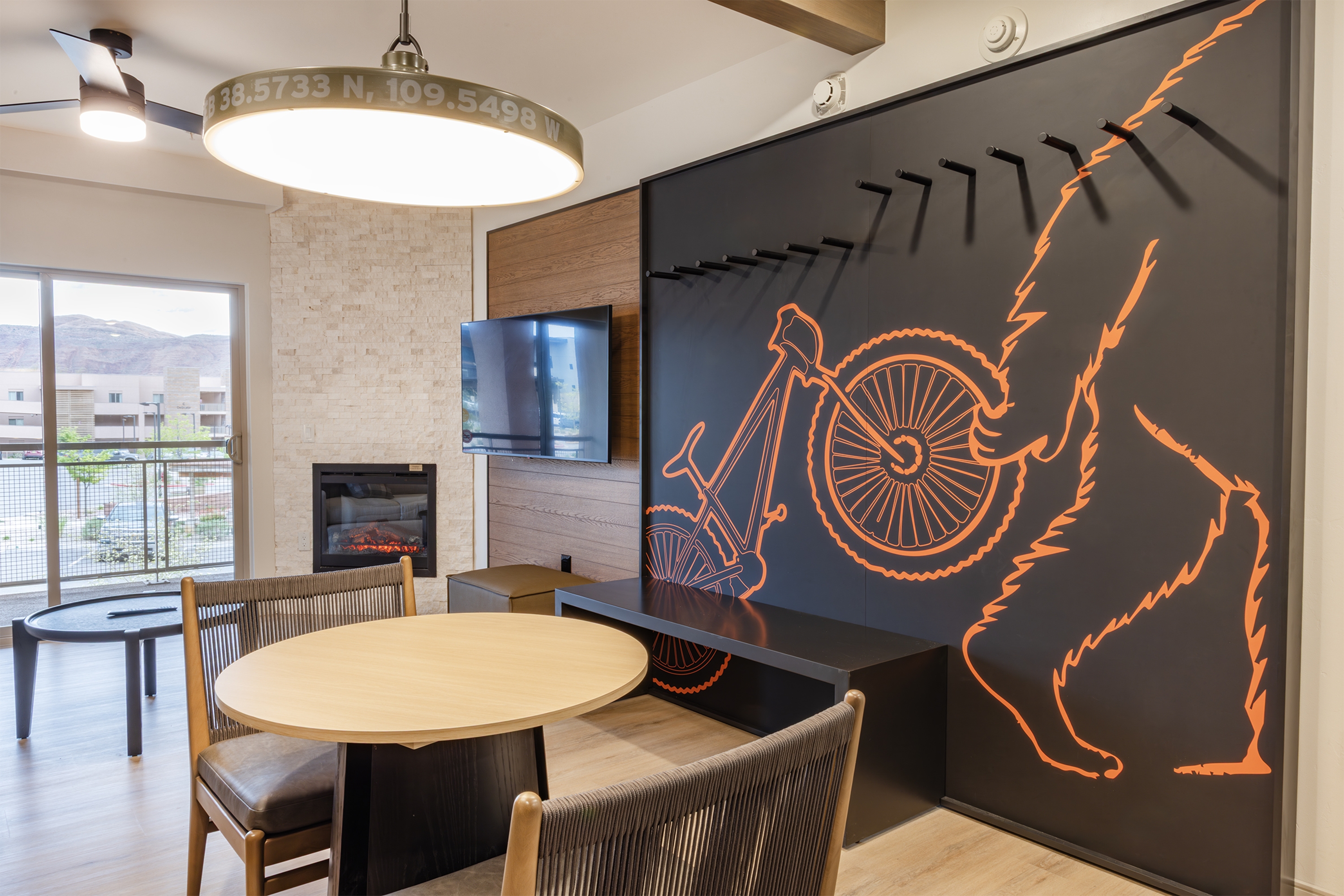 Guest room at the EBAC Moab in Moab, Utah
