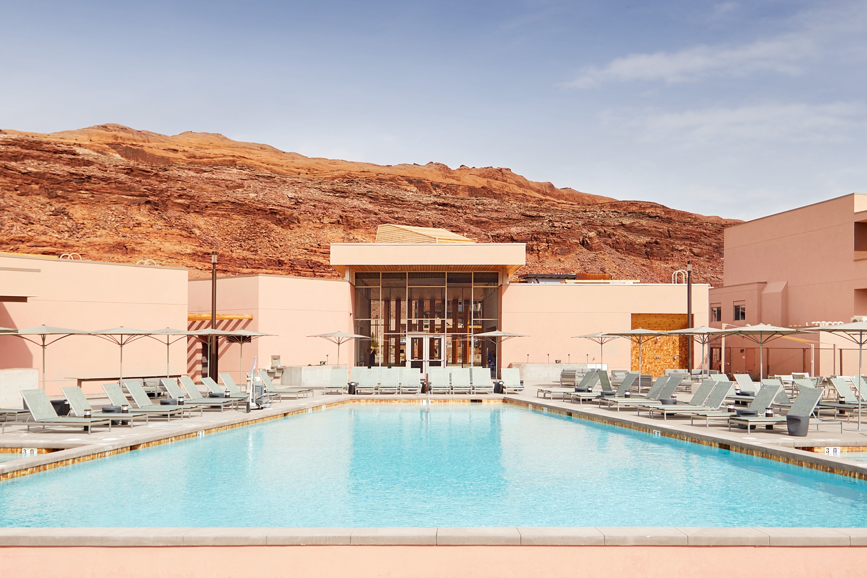 Pool at the EBAC Moab in Moab, Utah