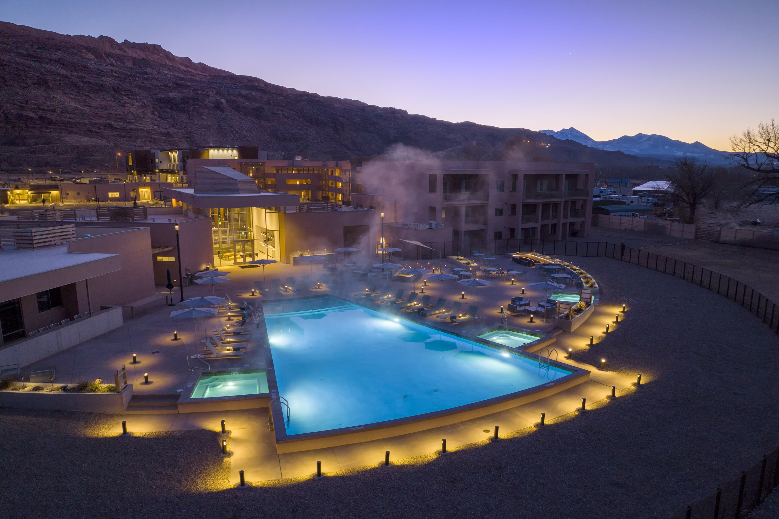 Pool at the EBAC Moab in Moab, Utah