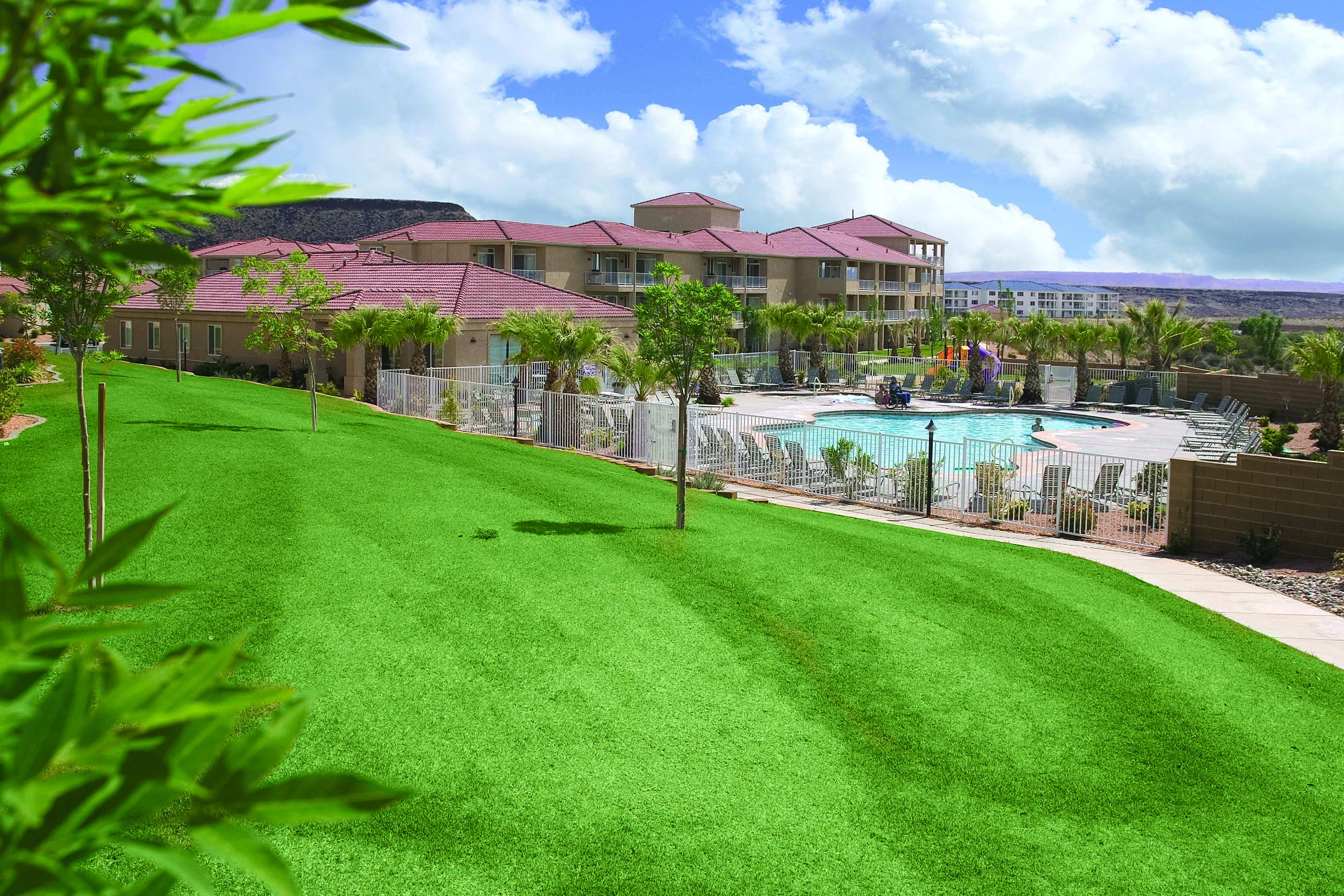 Exterior Day Image of WorldMark Estancia hotel in St. George, Utah