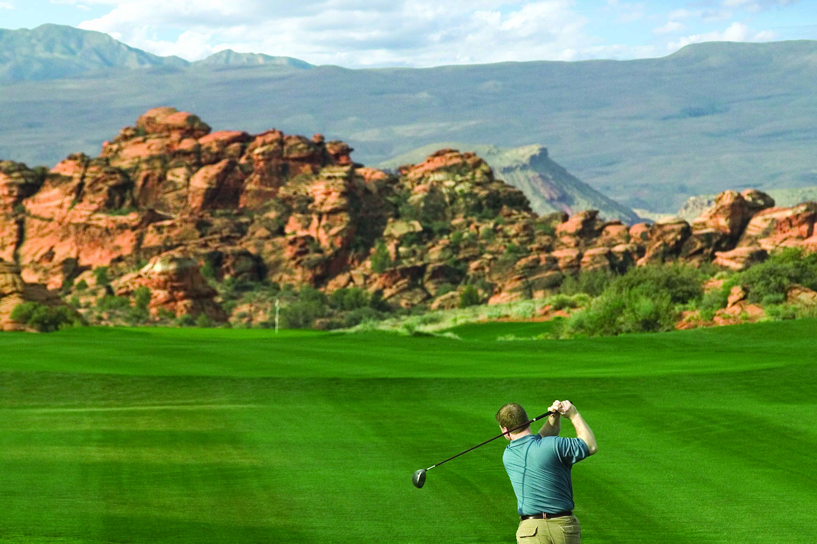 Golf course at WorldMark Estancia in St. George, Utah