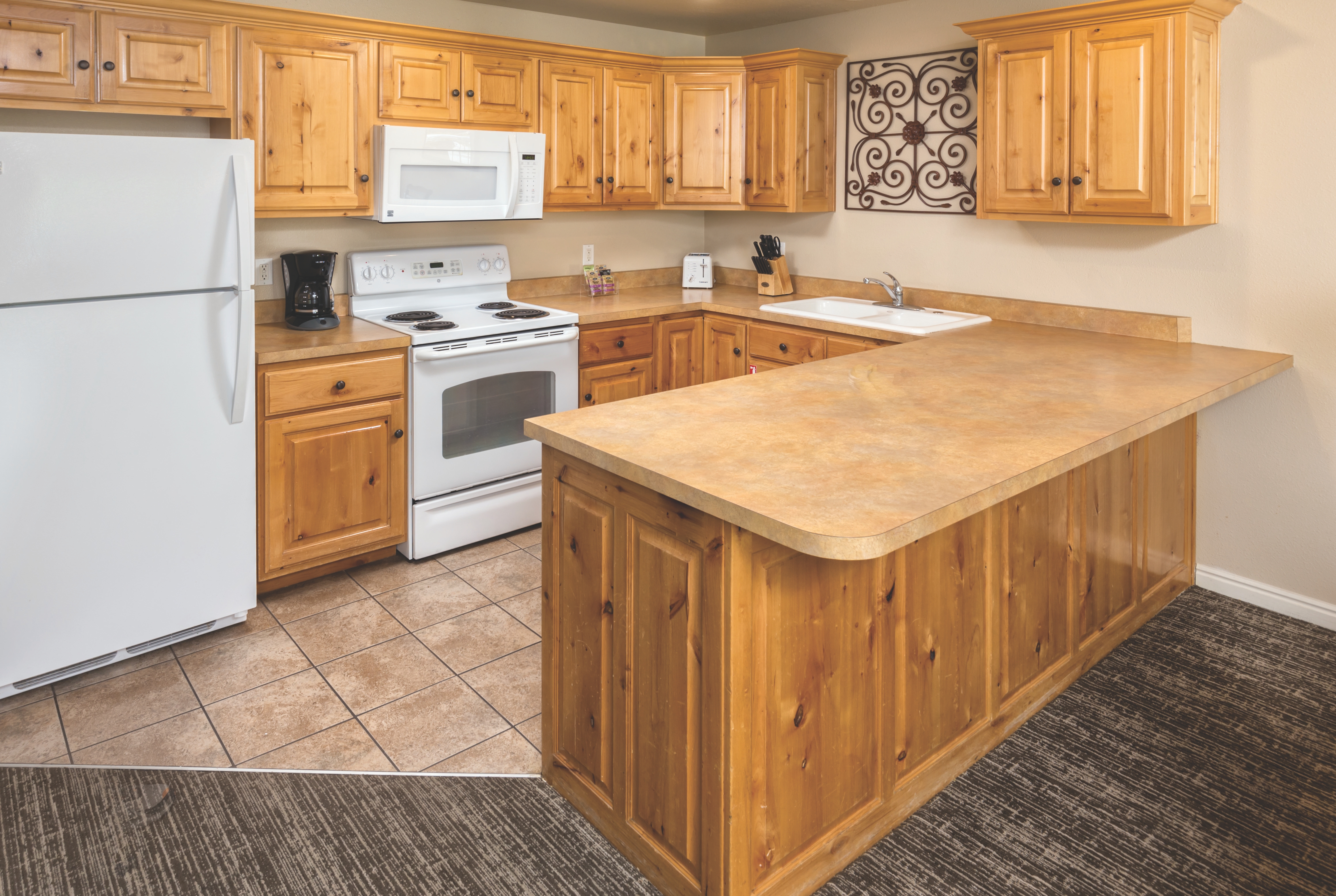 Guest room at the WorldMark Estancia in St. George, Utah